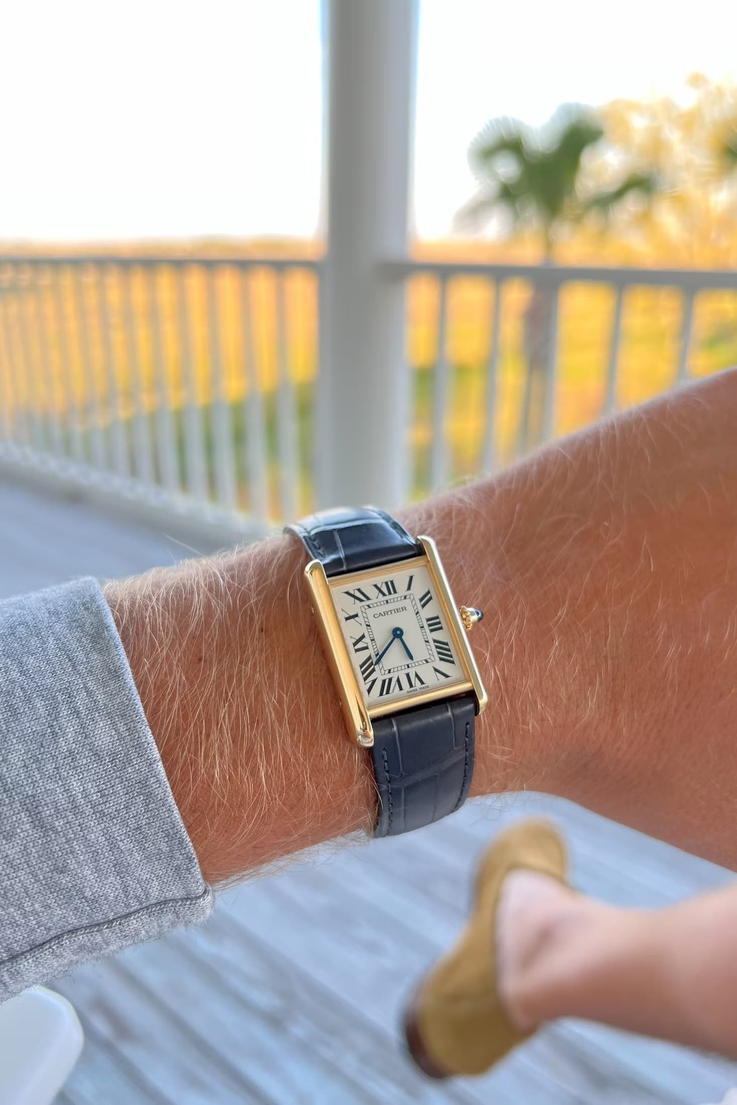 A Cartier Tank