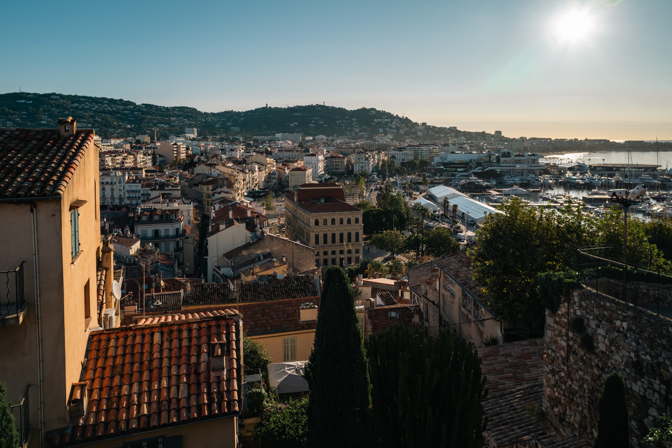 ノートルダム・ド・レスぺランス教会からの眺望