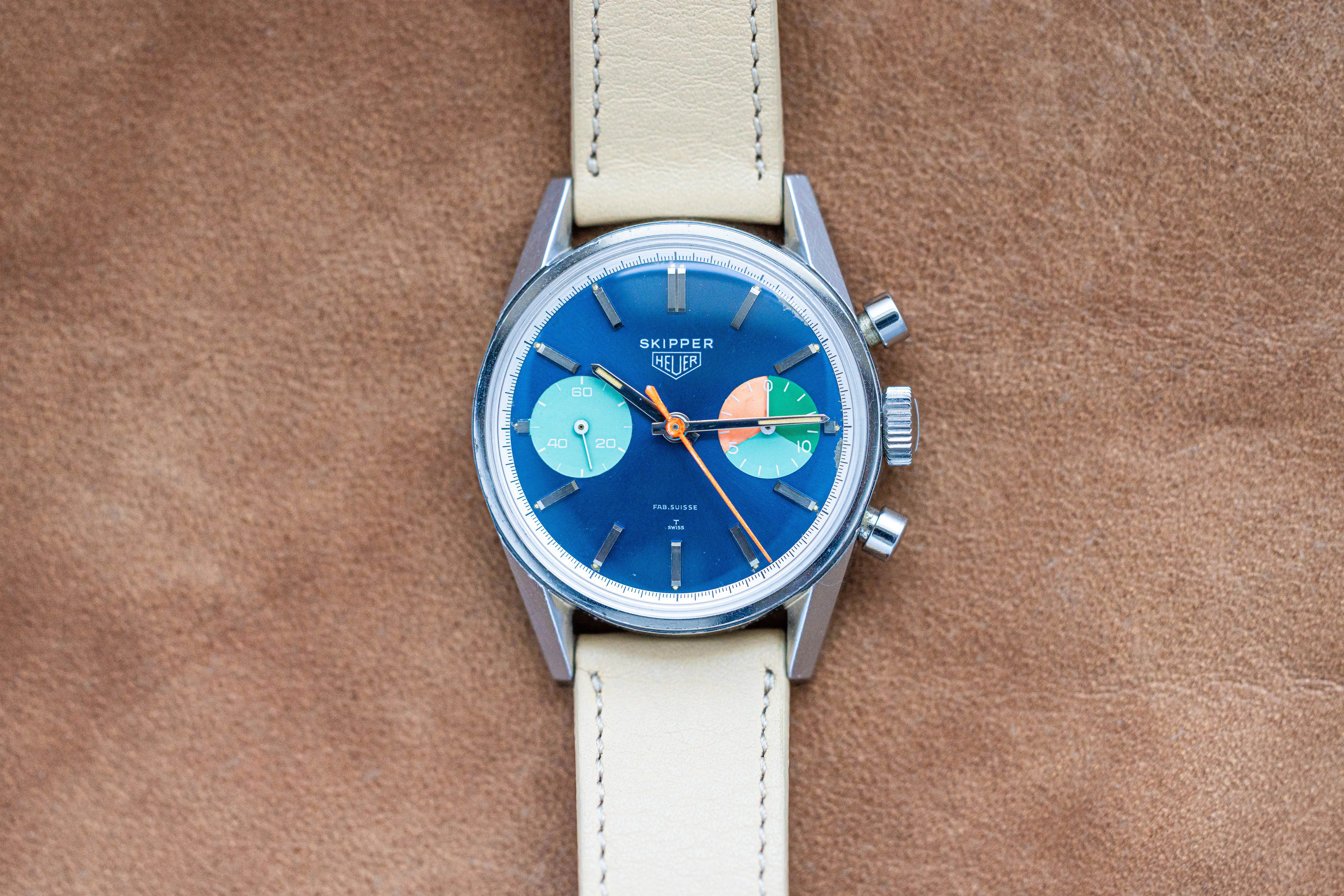 7754 carrera skipper with fab suisse dial