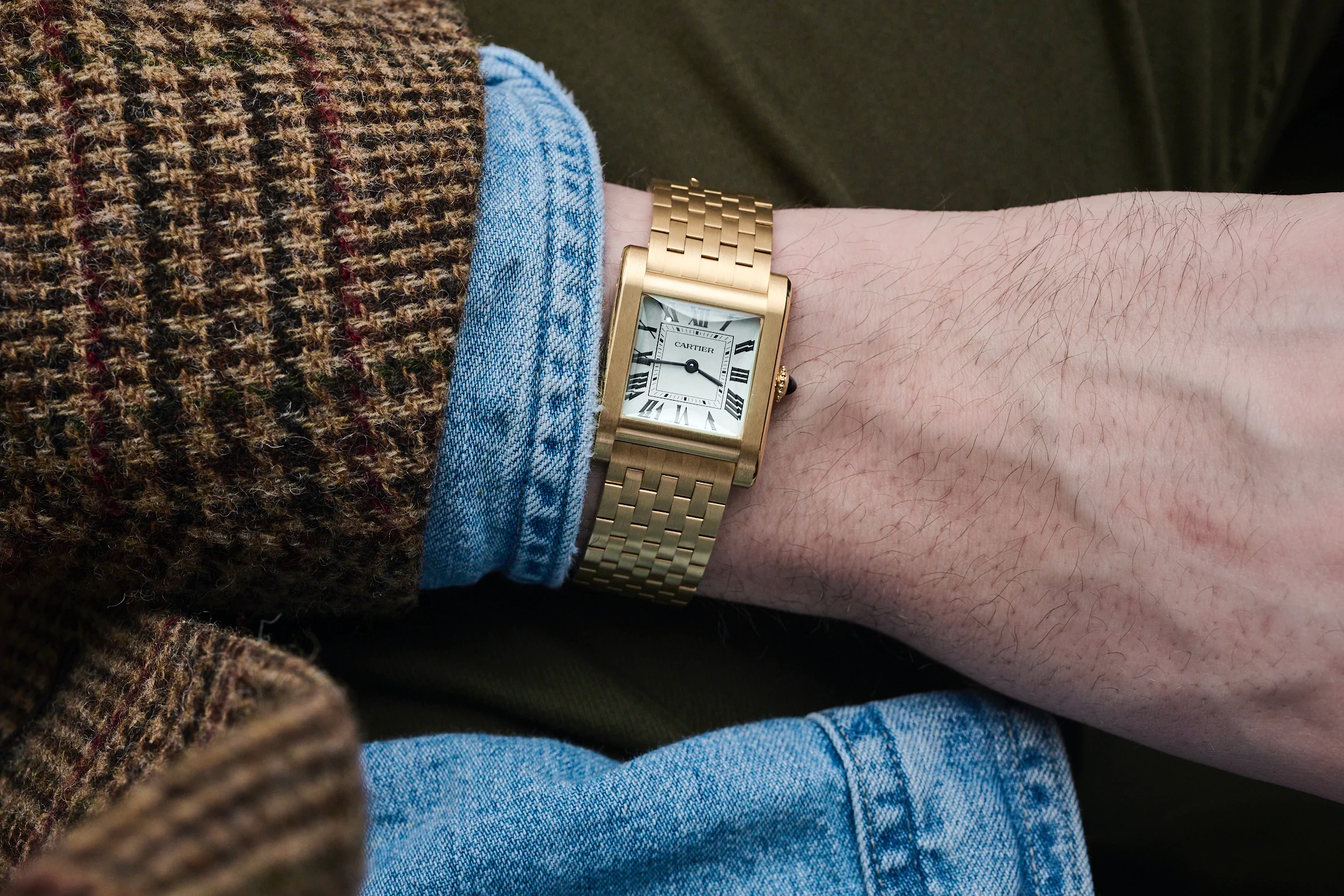 The Cartier Tank Normale