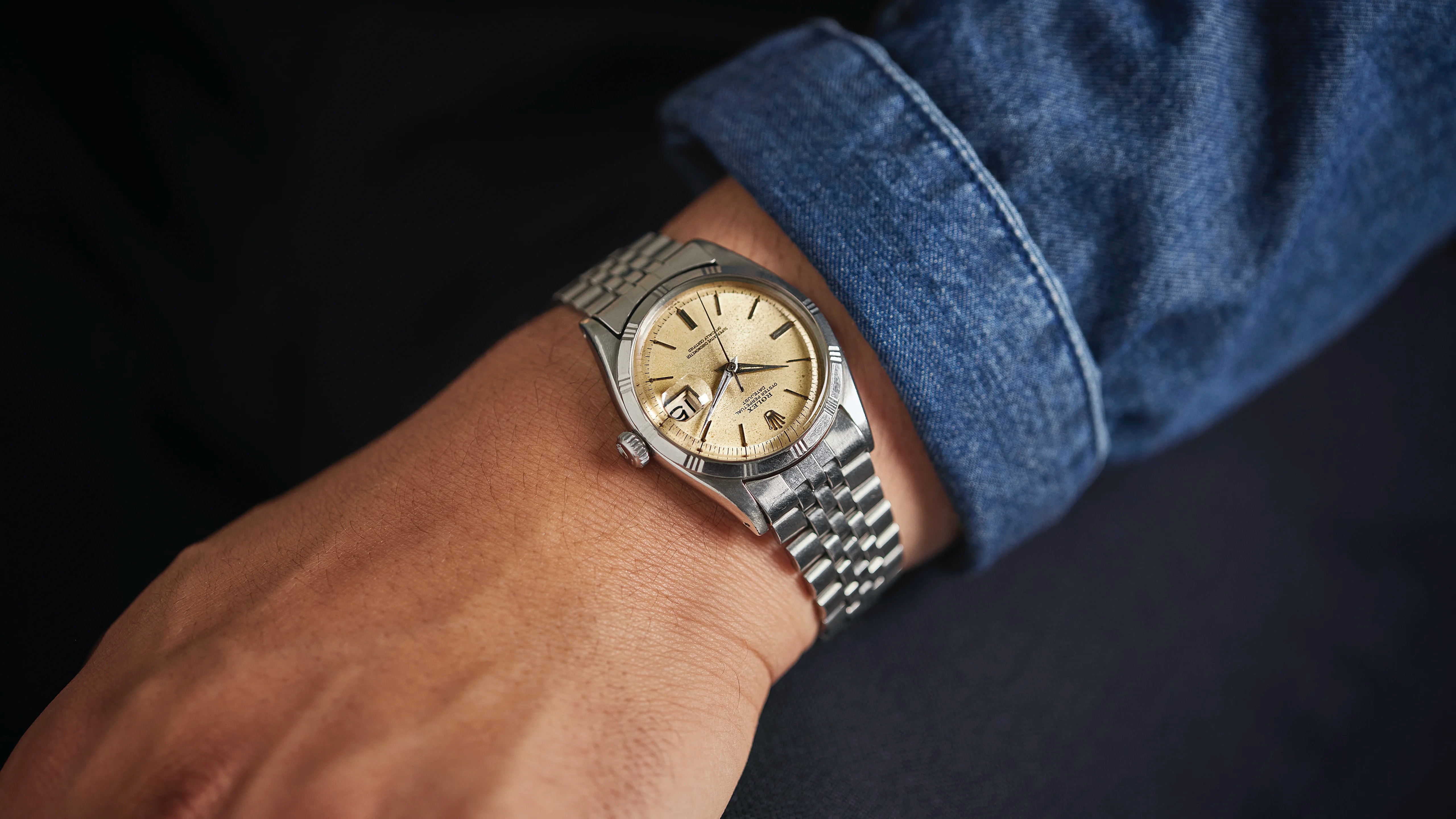 A vintage Rolex Datejust