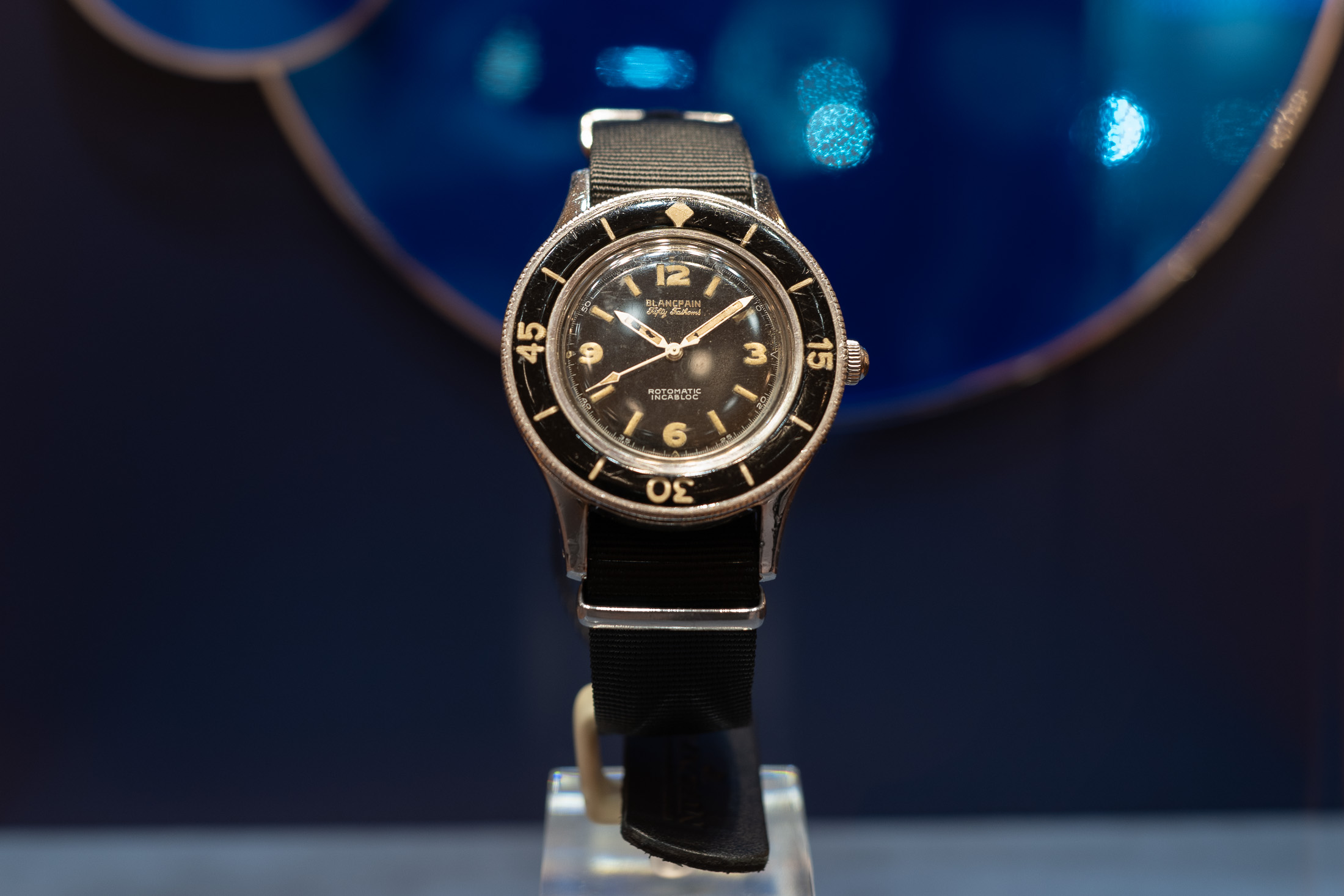 1953年に発表されたモダンダイバーズウォッチの祖とし知られるフィフティ ファゾムス