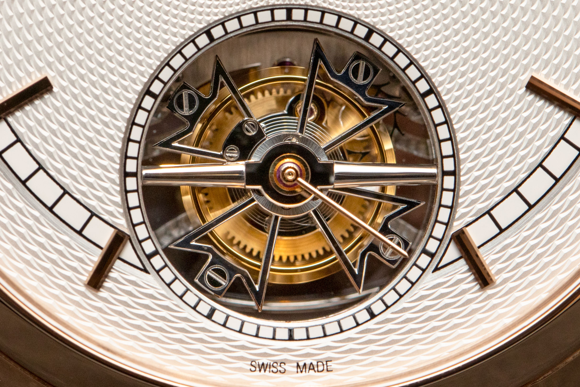 ヴァシュロン・コンスタンタン トラディショナル トゥールビヨン・ミニットリピーターのトゥールビヨンのキャリッジ