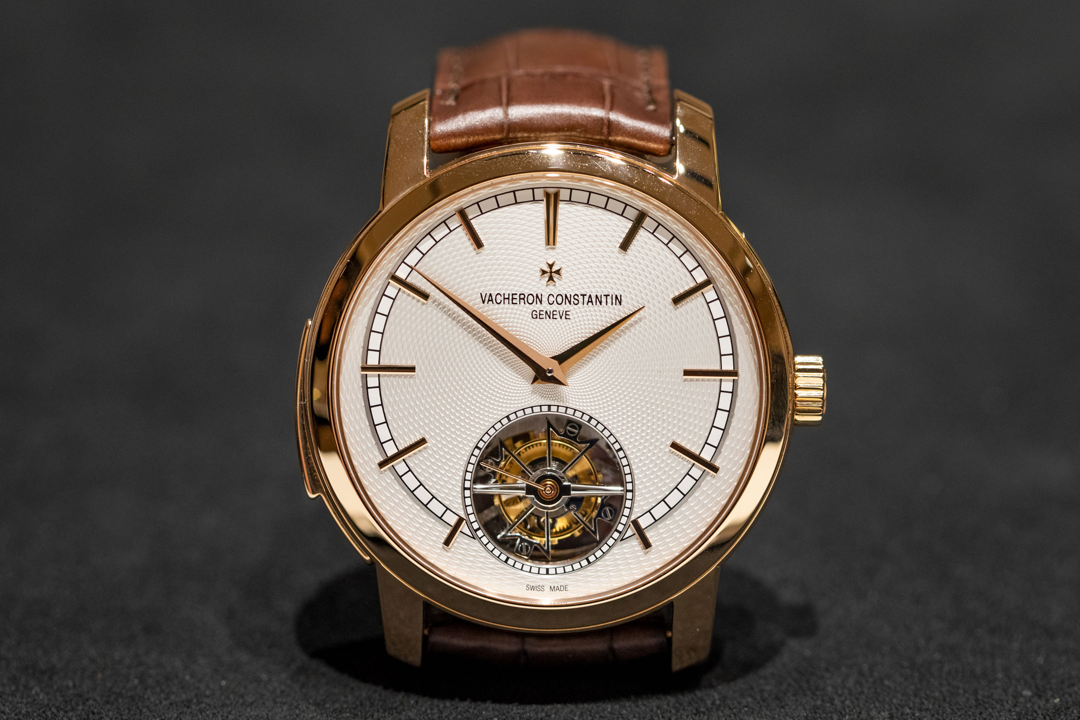 ヴァシュロン・コンスタンタン トラディショナル トゥールビヨン・ミニットリピーターの文字盤