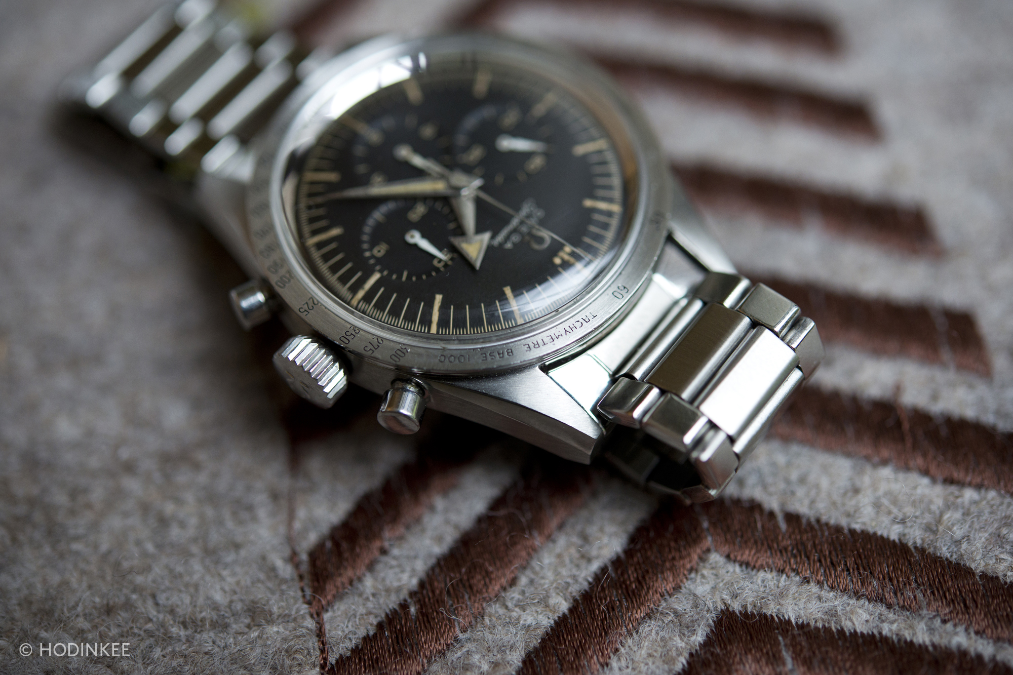 Omega Speedmaster Steel bezel
