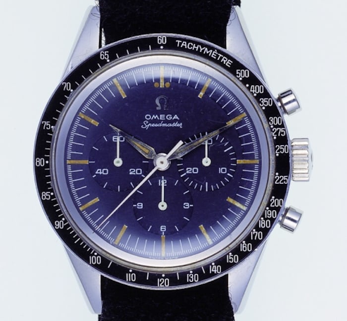 Astronaut Wally Schirra's personal Omega Speedmaster Reference 2998