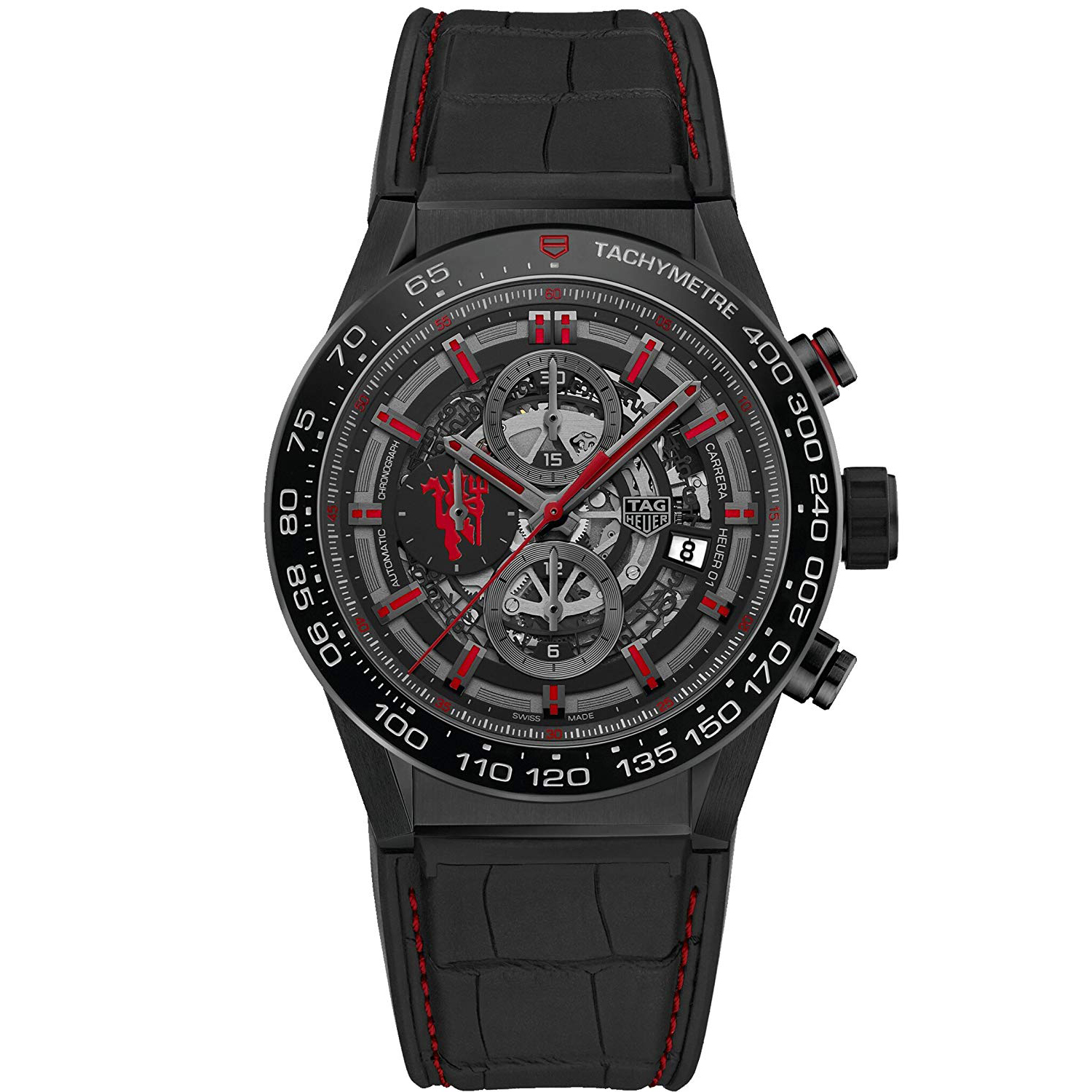 タグ・ホイヤー　カレラ キャリバー ホイヤー01 クロノグラフ ”マンチェスター ユナイテッド” リミテッドエディション