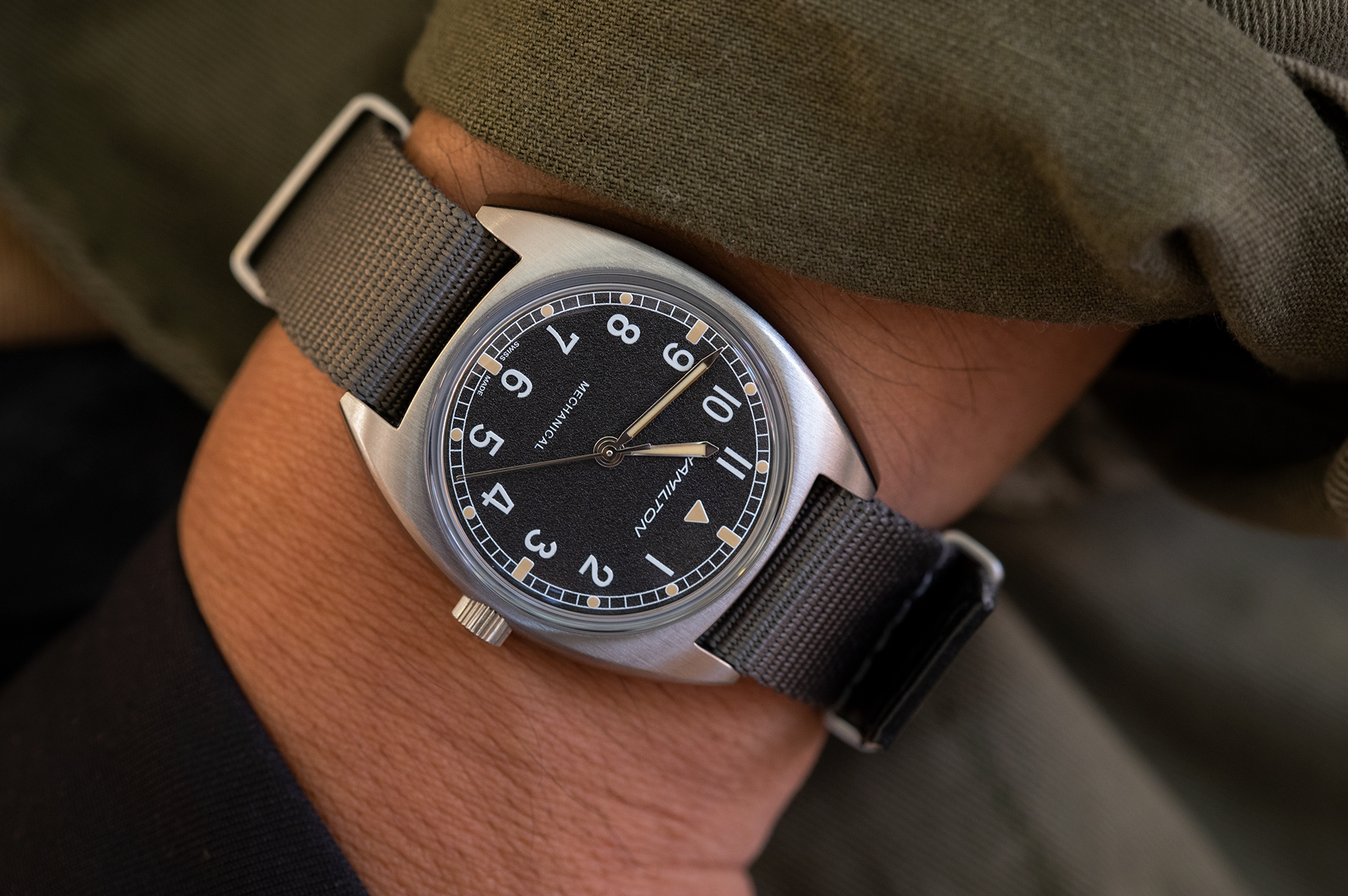 Hamilton Khaki Mechanical 時計 HAMILTON Khaki Mecha 限定復刻版