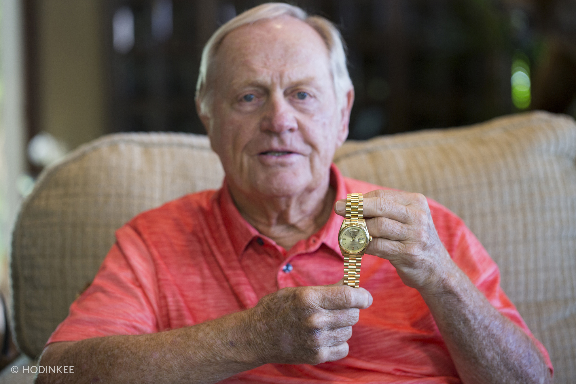 Jack Nicklaus gold rolex day date