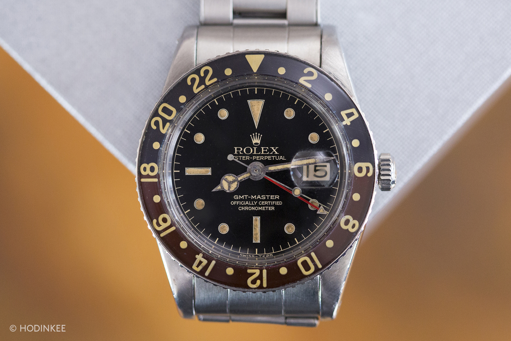 Alton Brown's Rolex 6542.