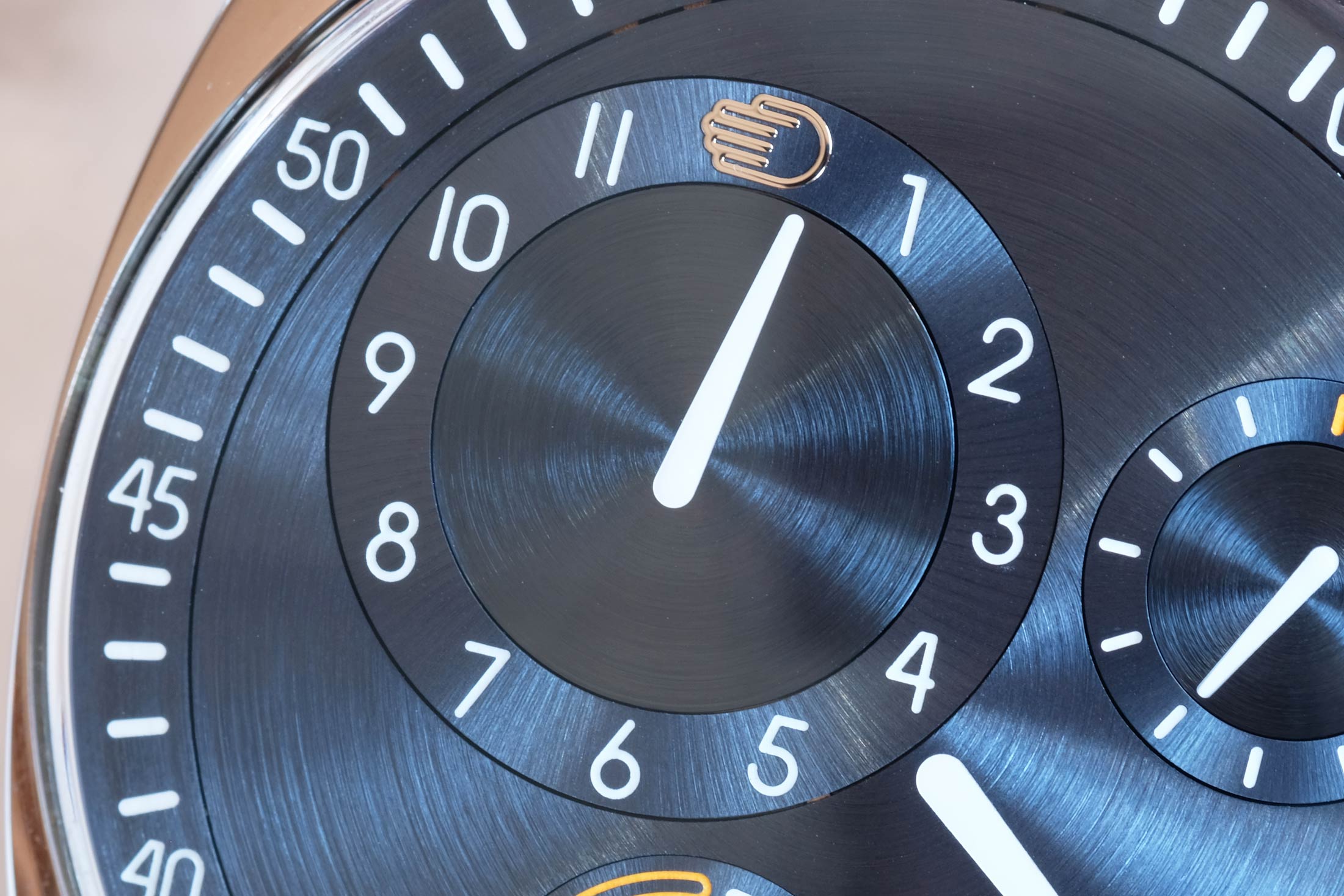 ressence type 1 squared blue dial discs