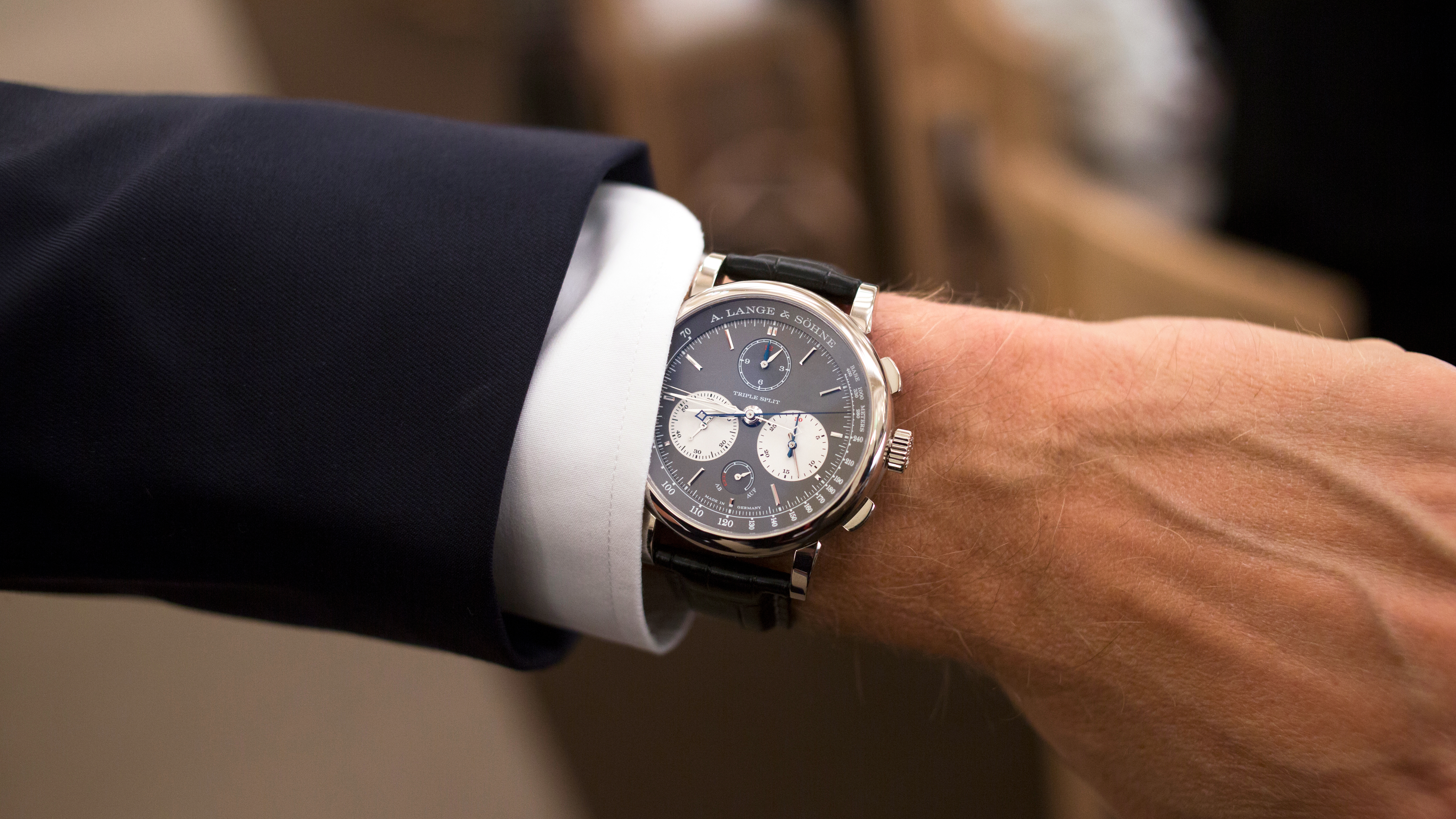 aphrodiana SE-1 CR-2 セット Hands-On: A.ランゲ＆ゾーネ トリプルスプリット - Hodinkee