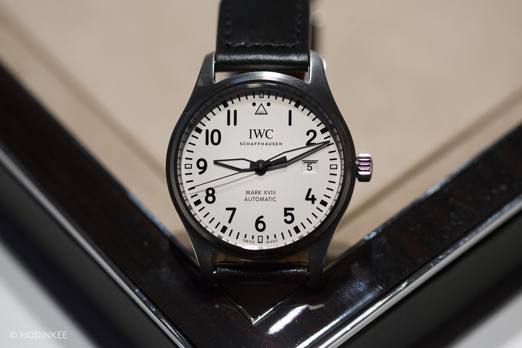 iwc mark xviii black dial