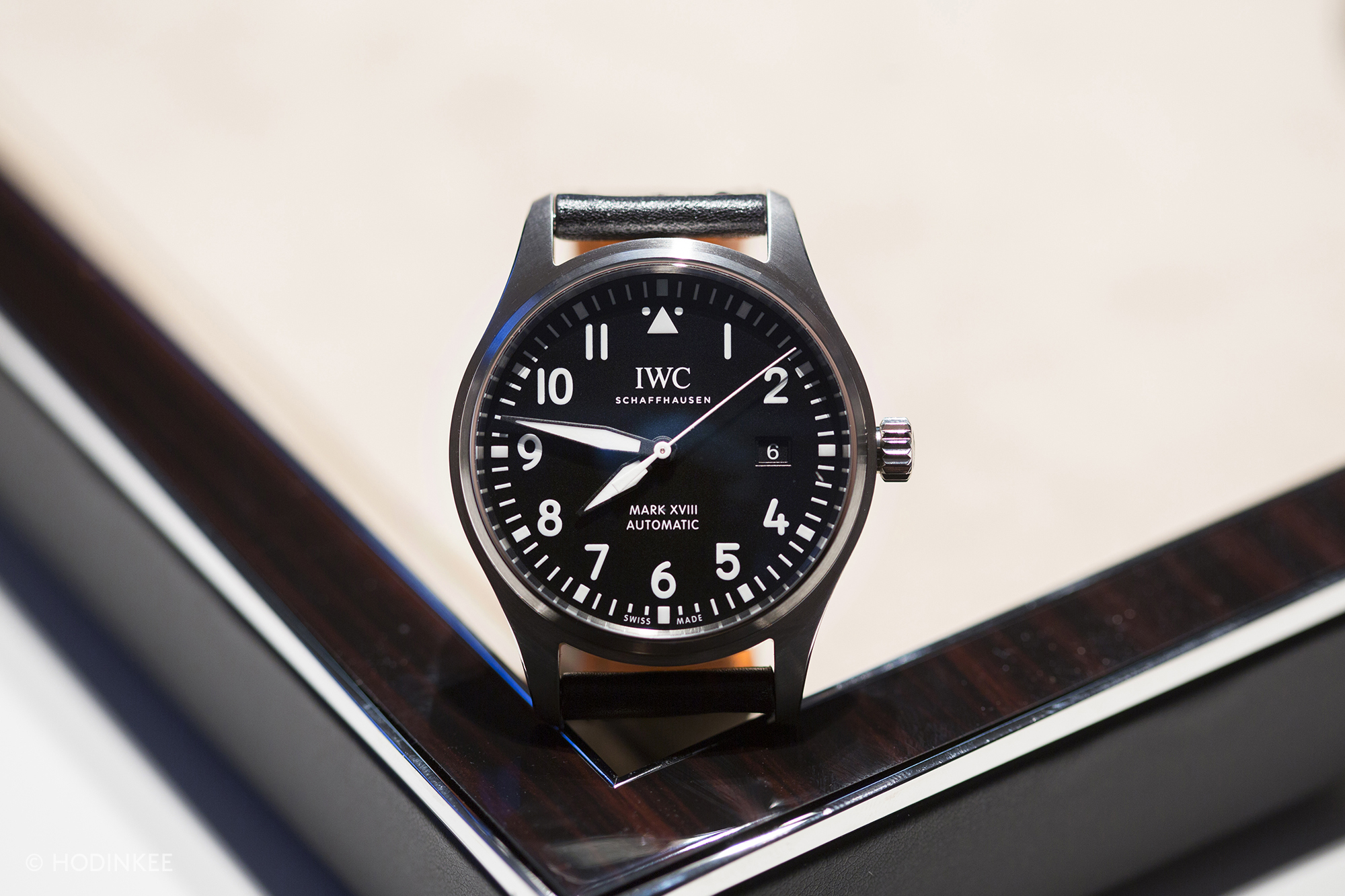 iwc mark xviii white dial