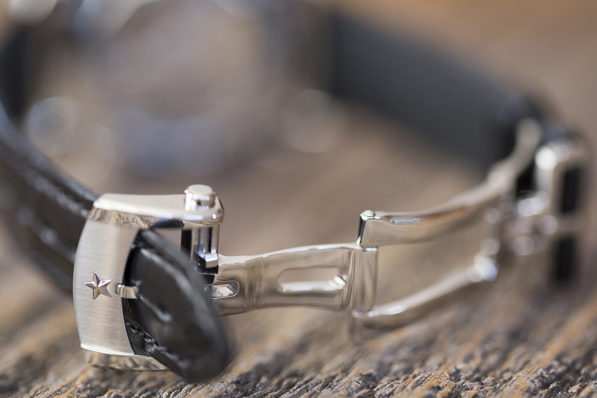 The Zenith El Primero Chronomaster 38mm deployant clasp