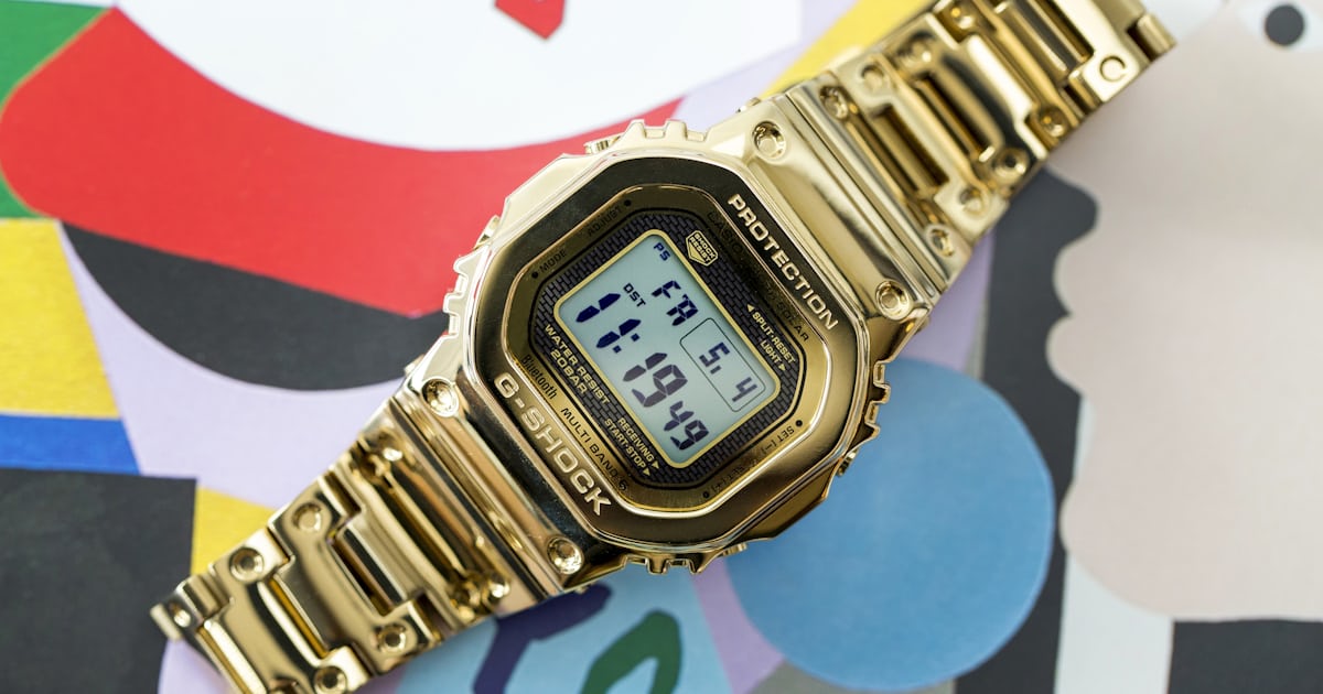 A Week On The Wrist: カシオ G-SHOCK GMW-B5000 フルメタルを1週間 ...