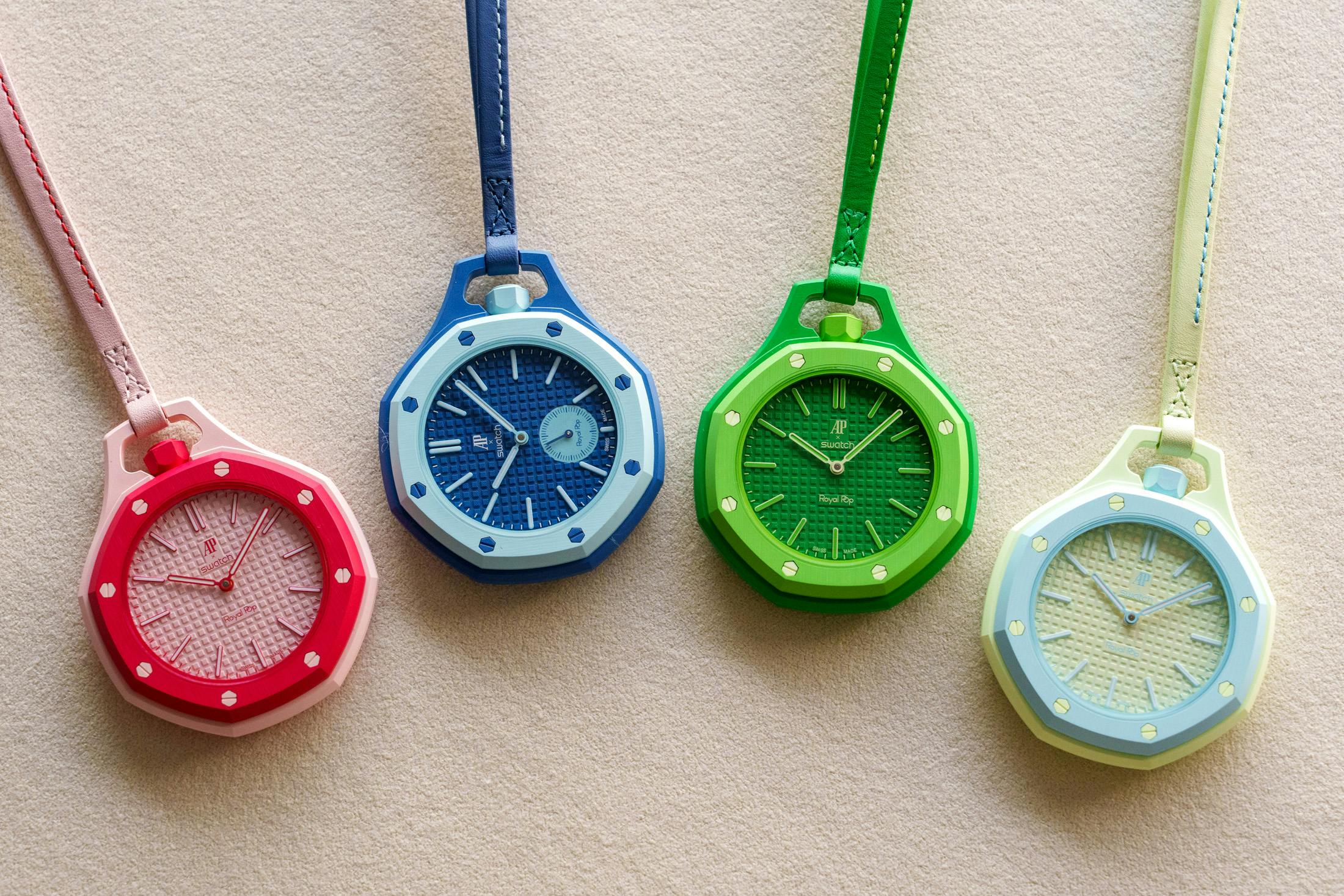 Swatch x AP Royal Pop