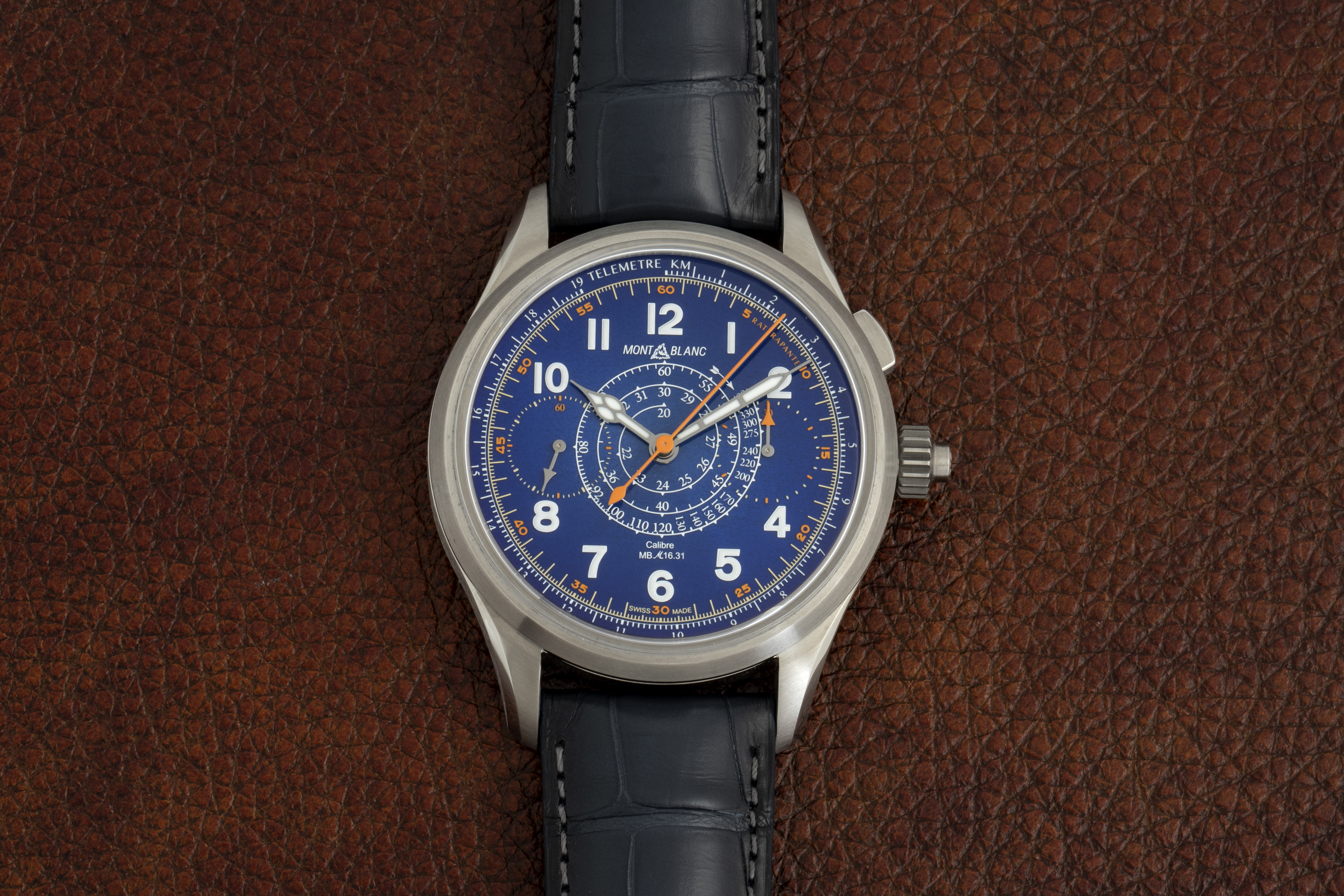 モンブラン　サミット・クォーツクロノグラフ MONTBLANC】モンブラン『サミット クロノグラフ』7060 メンズ