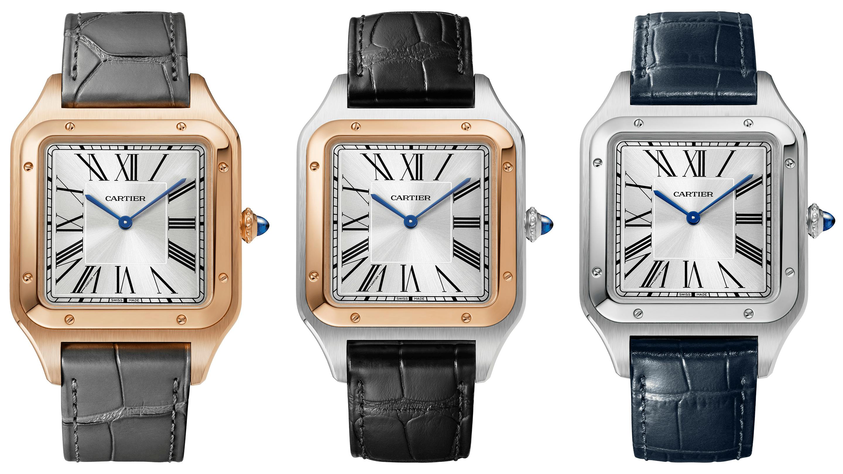 Introducing: カルティエ サントス デュモン XLに追加された手巻き機械