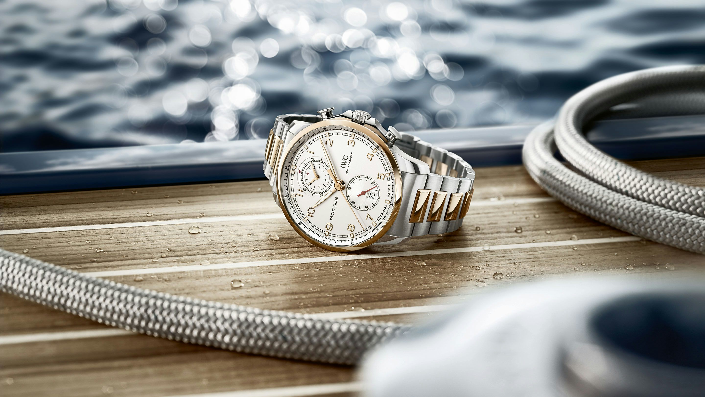 geneve yacht club腕時計 クロノグラフ - 腕時計(アナログ)