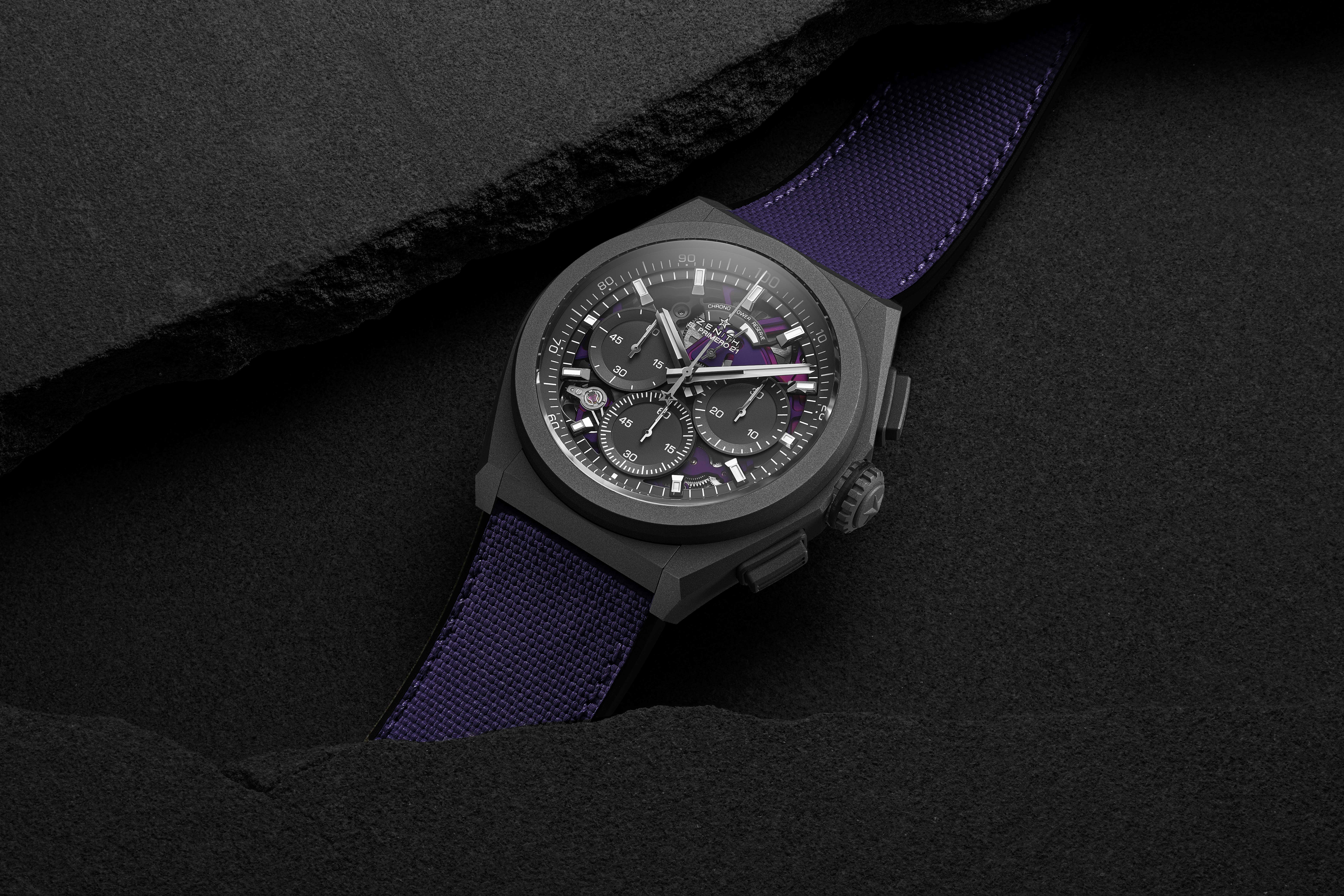 Introducing: ゼニス デファイ エル・プリメロ21 ウルトラバイオレット