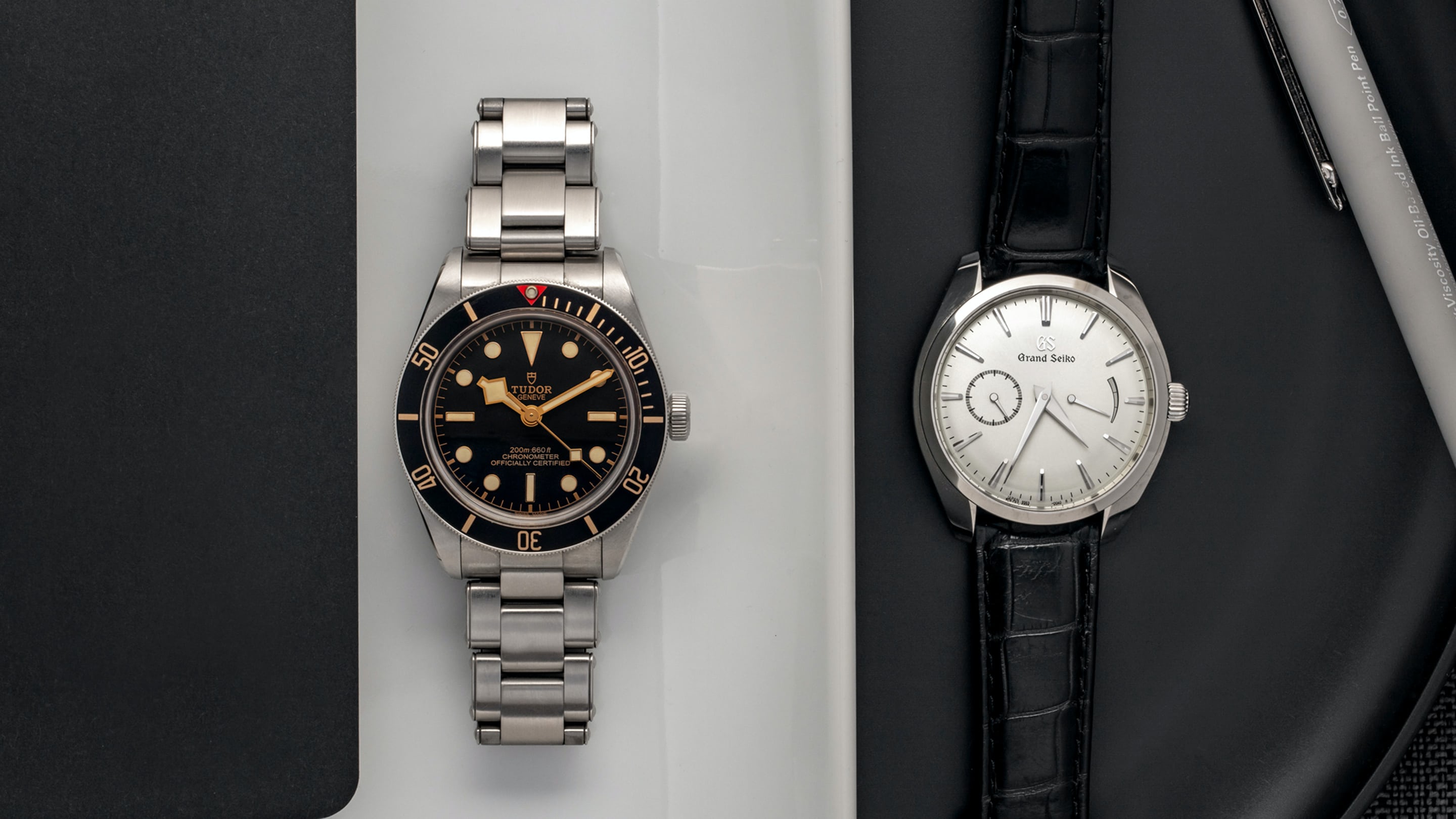 The Two Watch Collection: チューダー ブラックベイ フィフティ-エイトとグランドセイコー SBGK007を2本限りのコレクションに選ぶ  - Hodinkee Japan （ホディンキー 日本版）