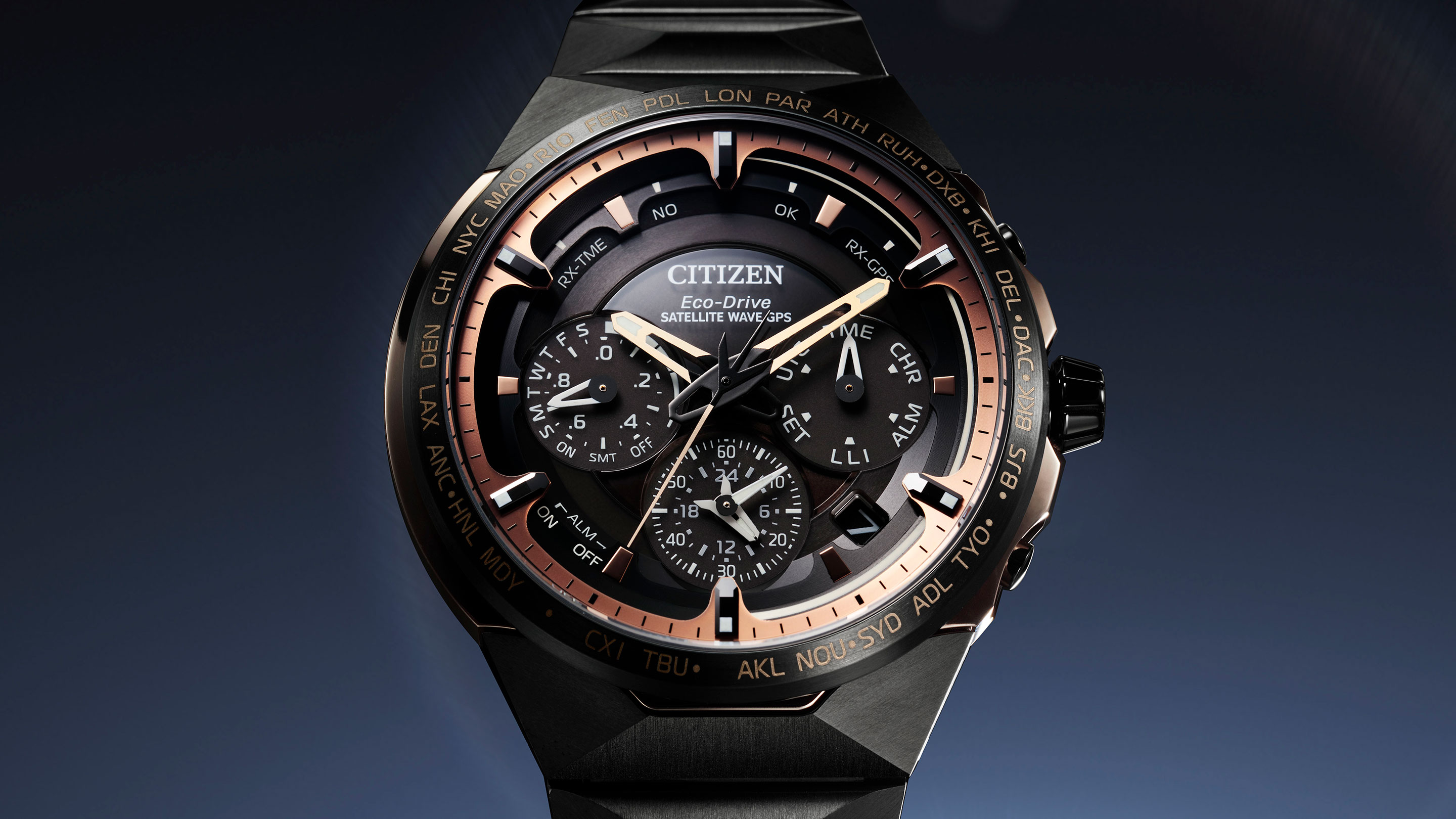 【箱説明書付き】CITIZEN アテッサ サテライトウェーブ GPS F950 Introducing: シチズン サテライト ウエーブ GPS F950