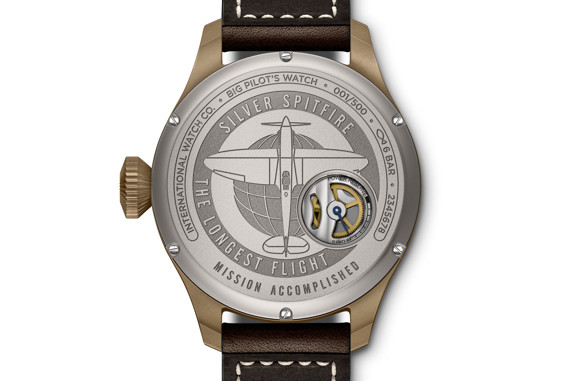 ビッグ・パイロット・ウォッチ・ビッグデイト・スピットファイア 「Mission Accomplished」の裏側