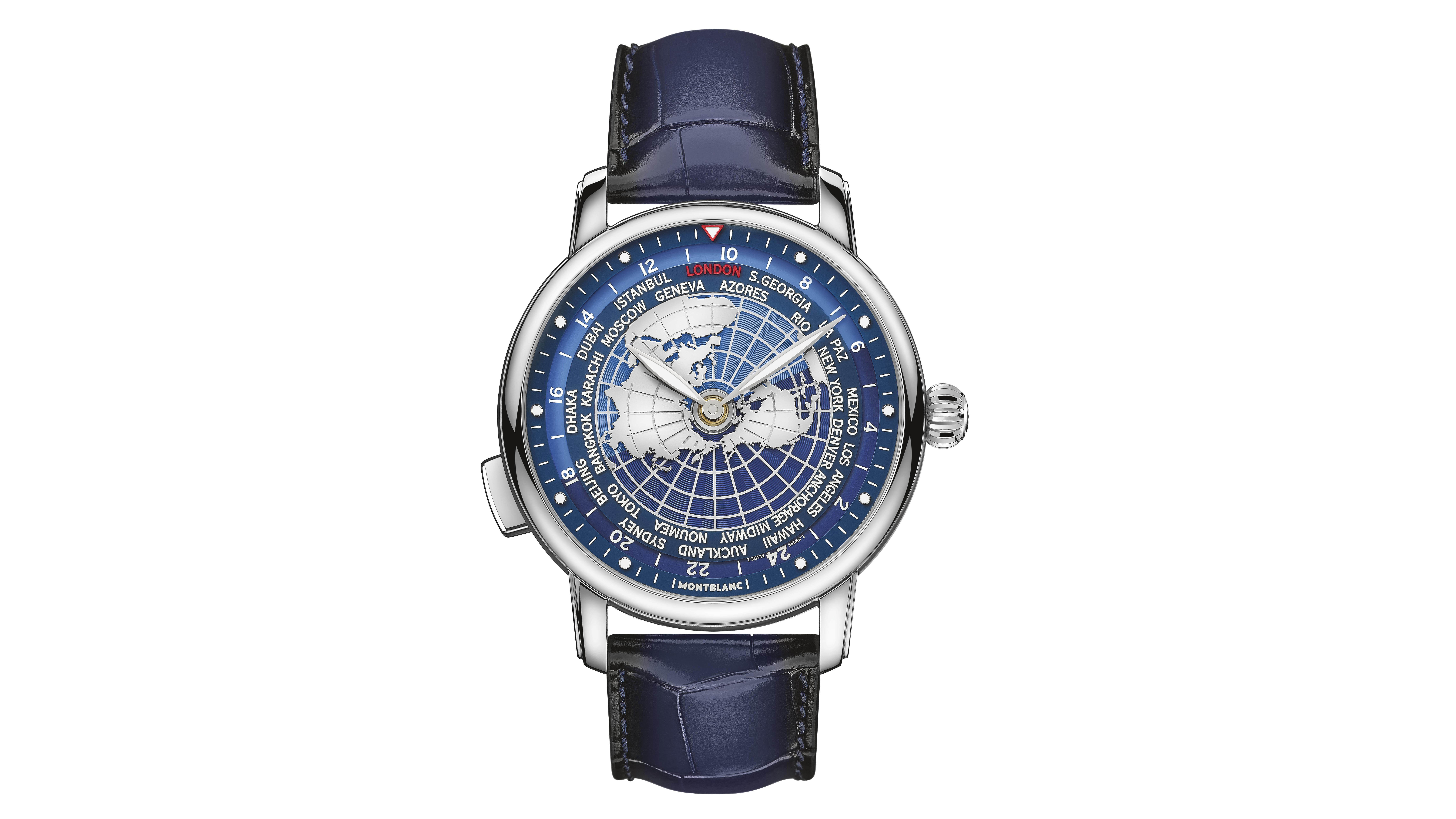 モンブラン カフス ステンレス ラピスラズリ 123801 モンブラン カフス ステンレス ラピスラズリ 123801