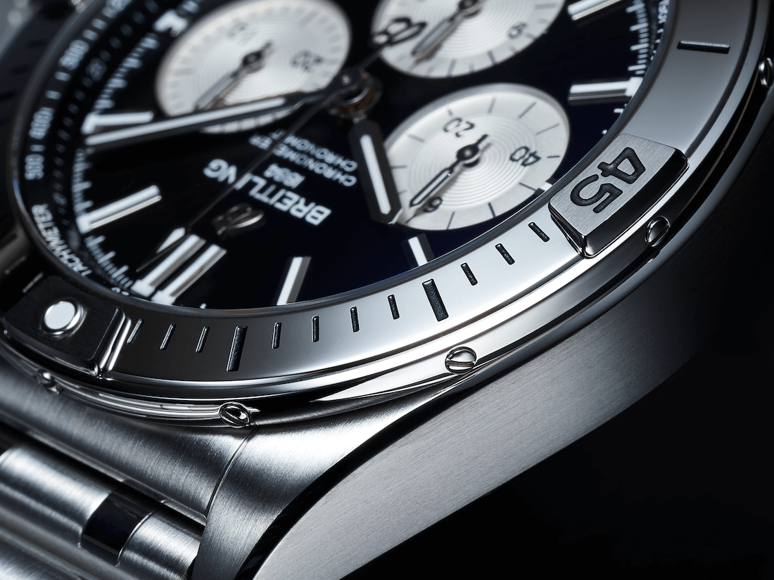 クロノマットB01 42のライダータブ