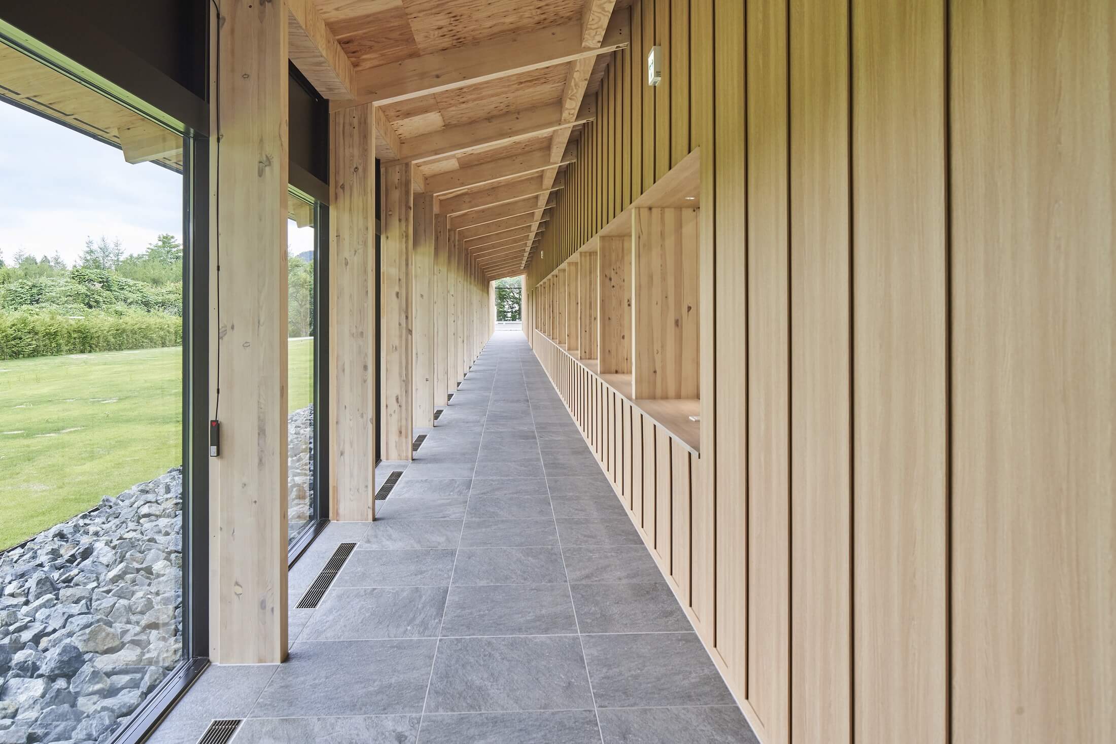 グランドセイコースタジオ 雫石の廊下