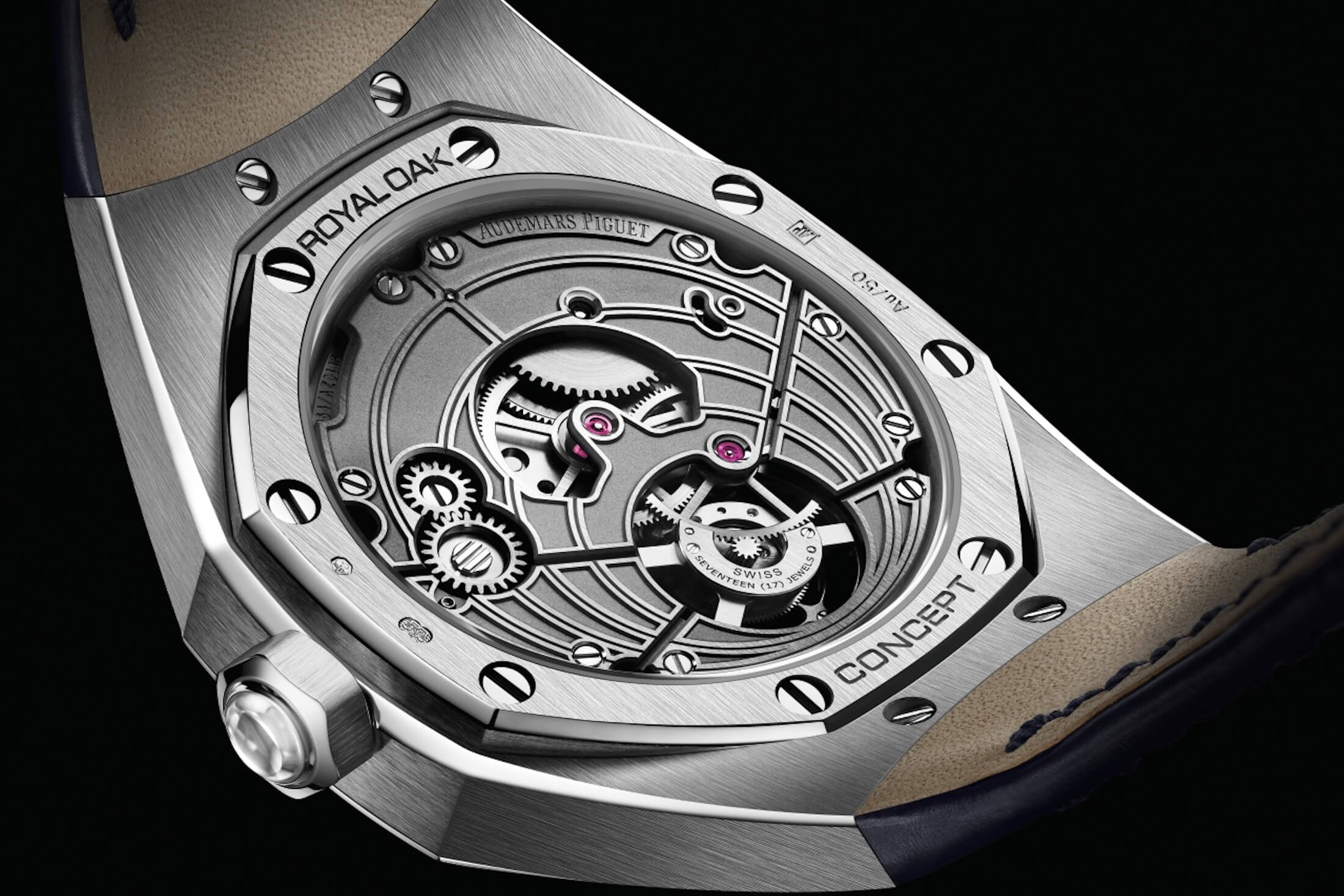 オーデマ ピゲ　ロイヤル オーク コンセプト フロステッドゴールド フライング トゥールビヨンのムーブメントCal.2964