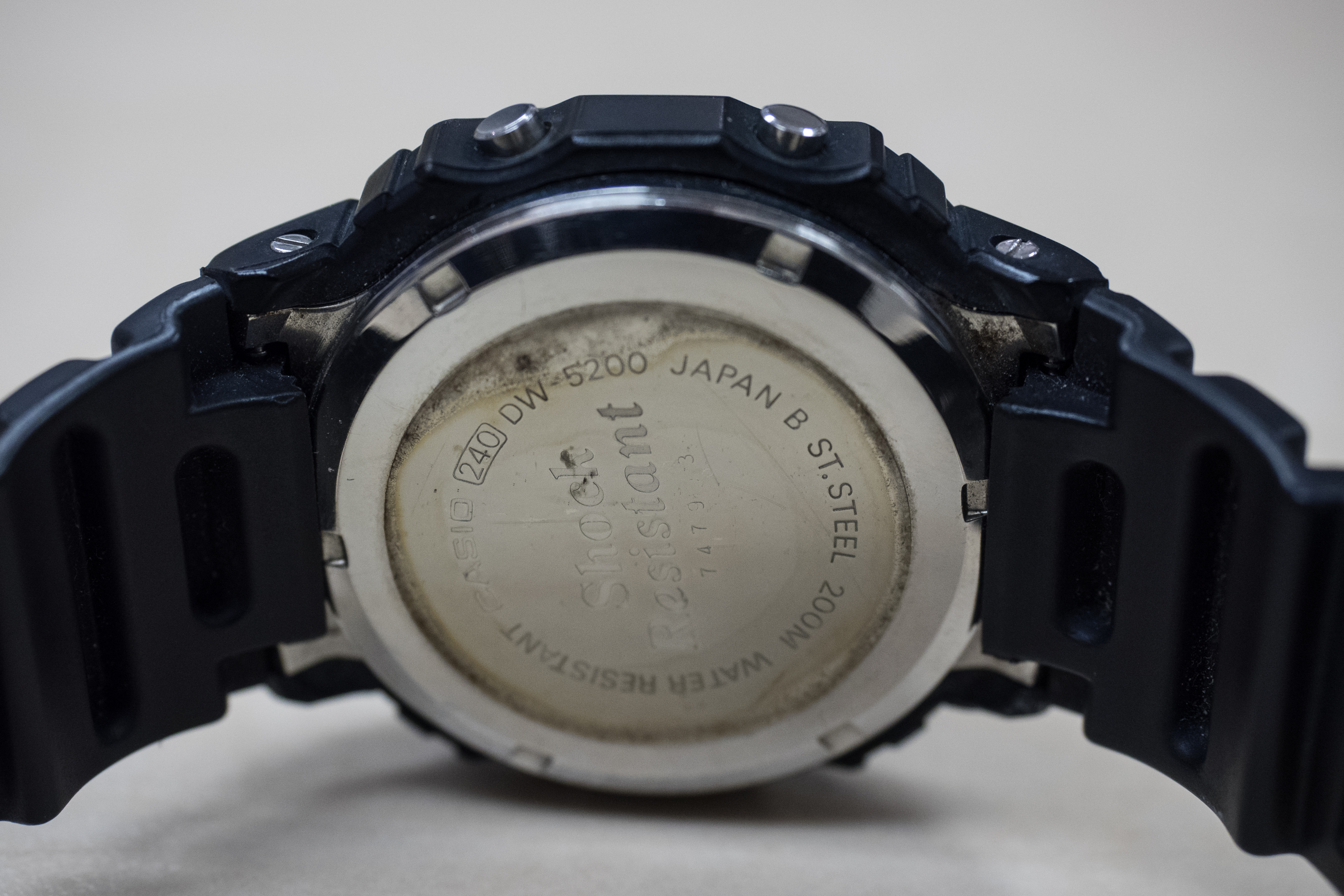 rare g-shock caseback