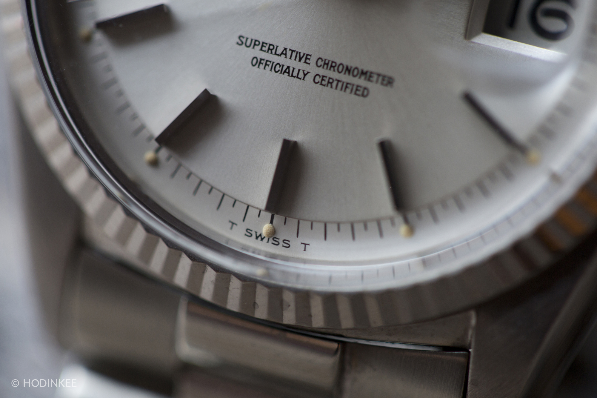 Vintage Rolex Dial details