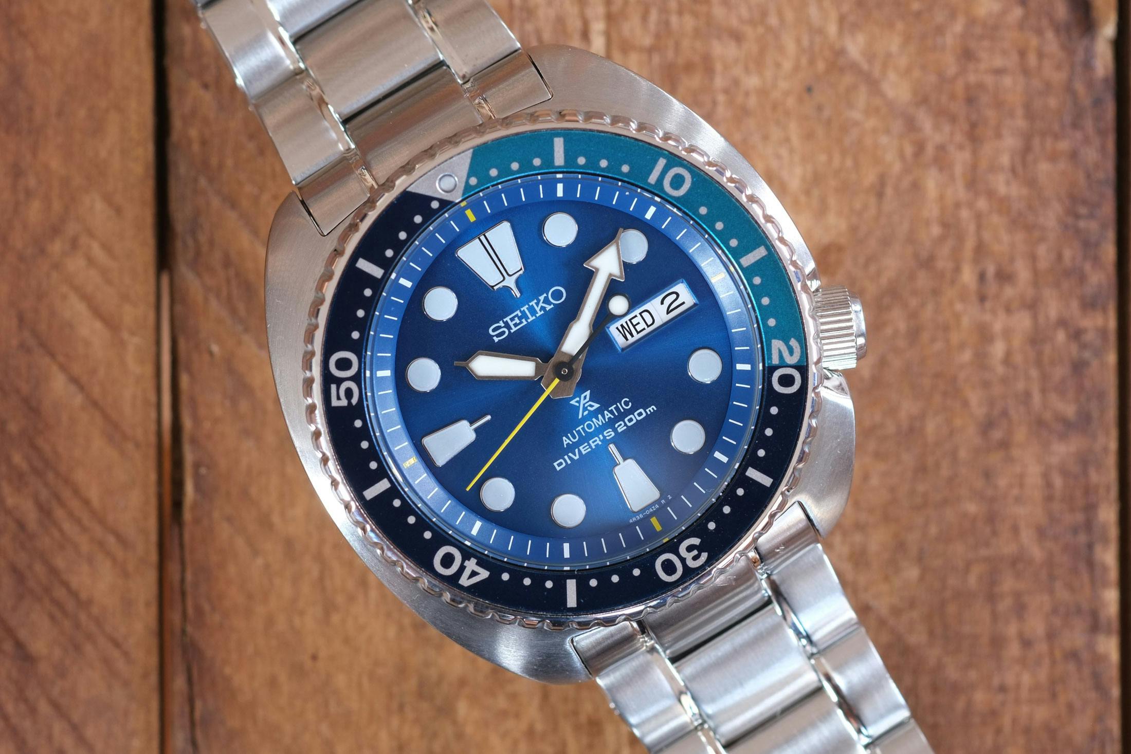 Seiko Diver Automatic Blue Turtle