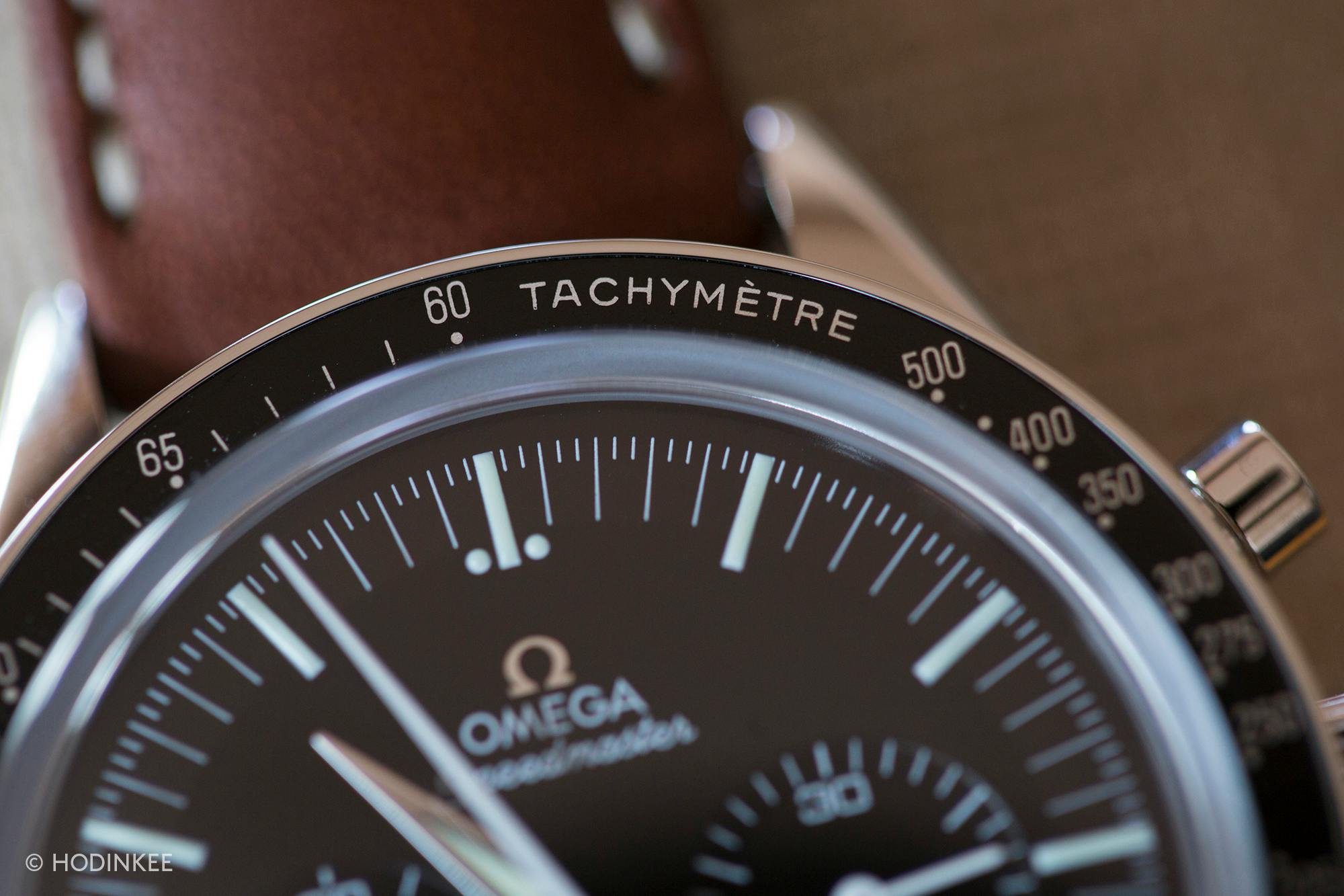 tachymeter bezel, first omega in space speedmaster