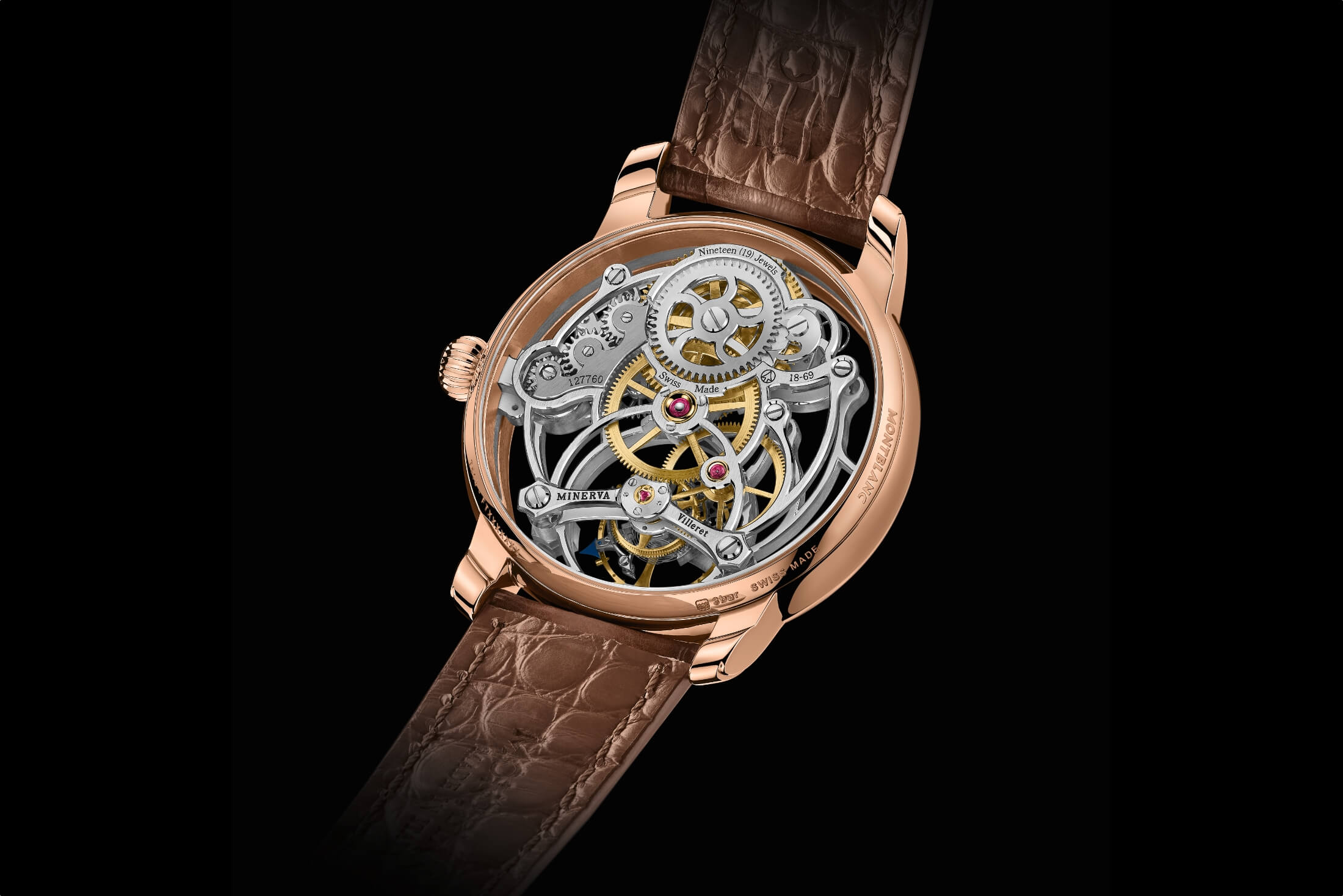 モンブラン　スターレガシー エグゾトゥールビヨン スケルトン リミテッドエディション8のケースバック