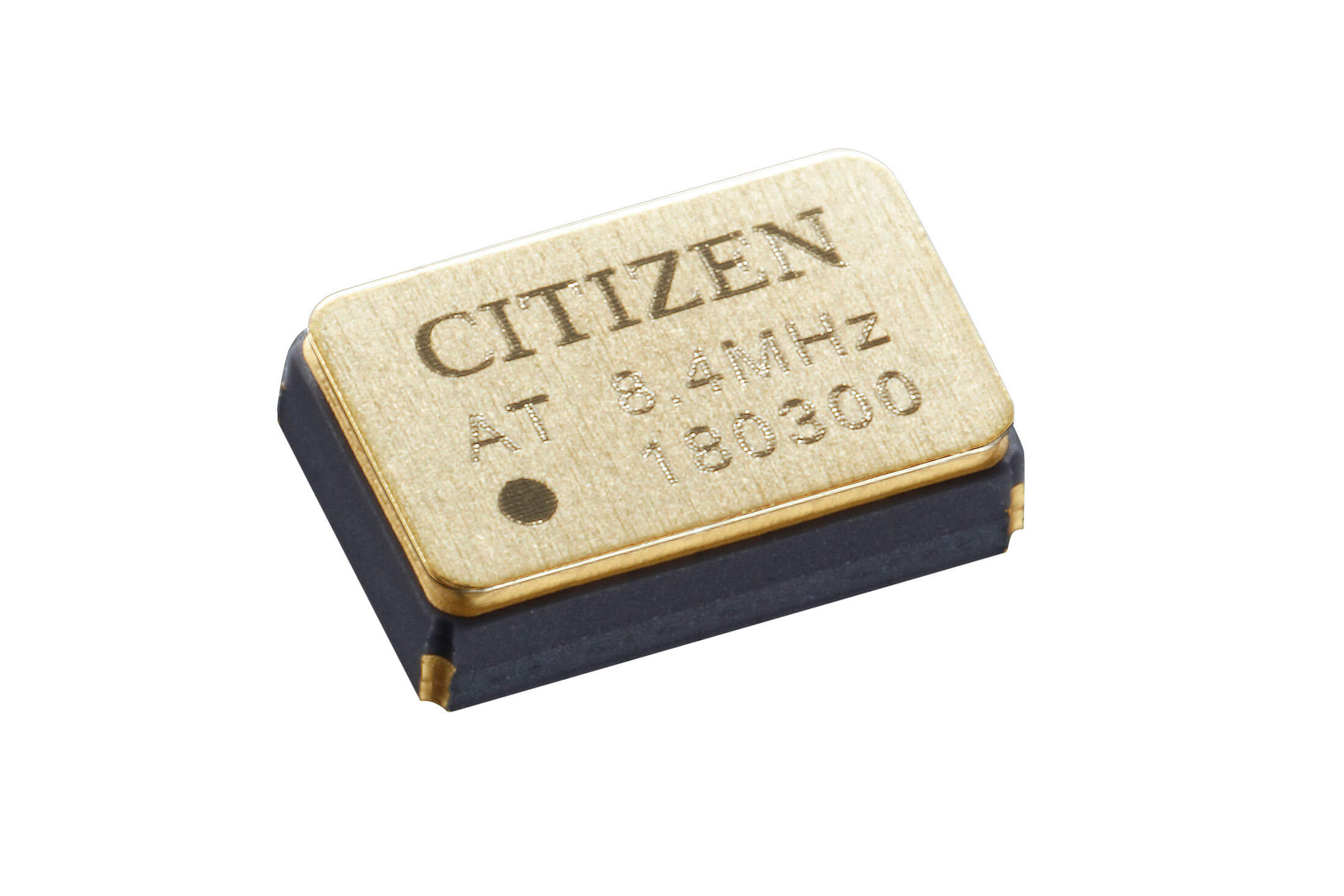 ATカット型水晶振動子のパーツ