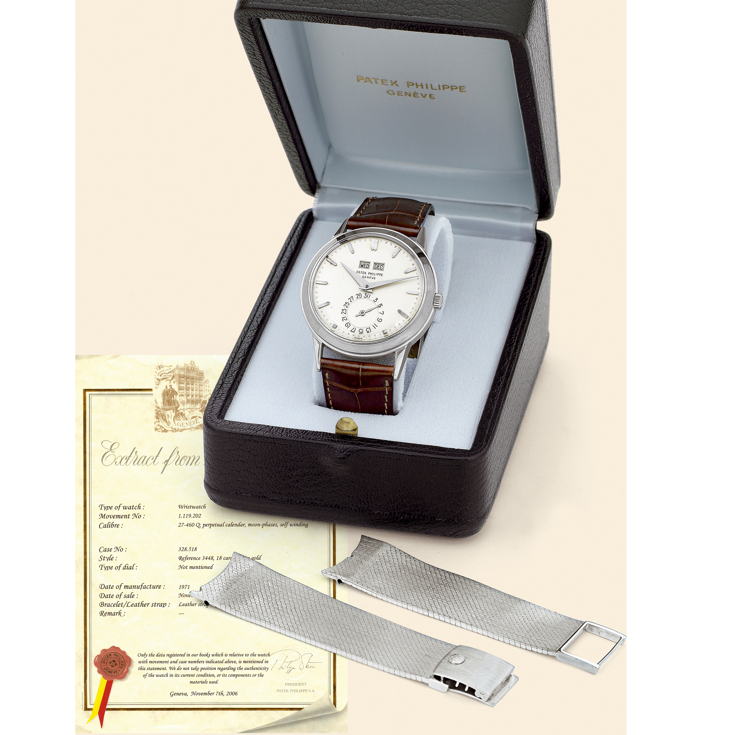 3448 senza luna patek philippe