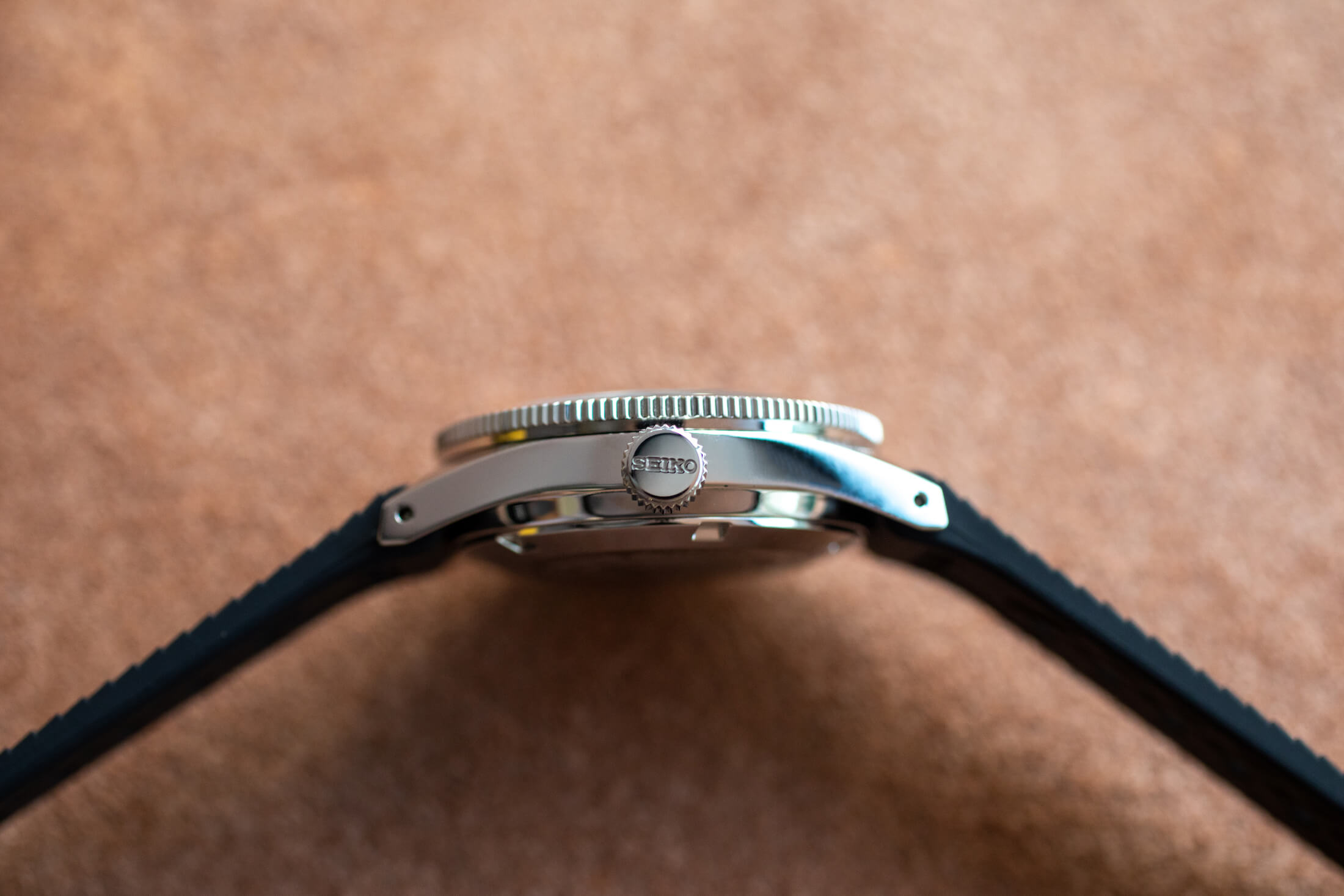 セイコー プロスペックス　セイコーダイバーズ55 周年記念「男はつらいよ ビームス篇」ケースサイド