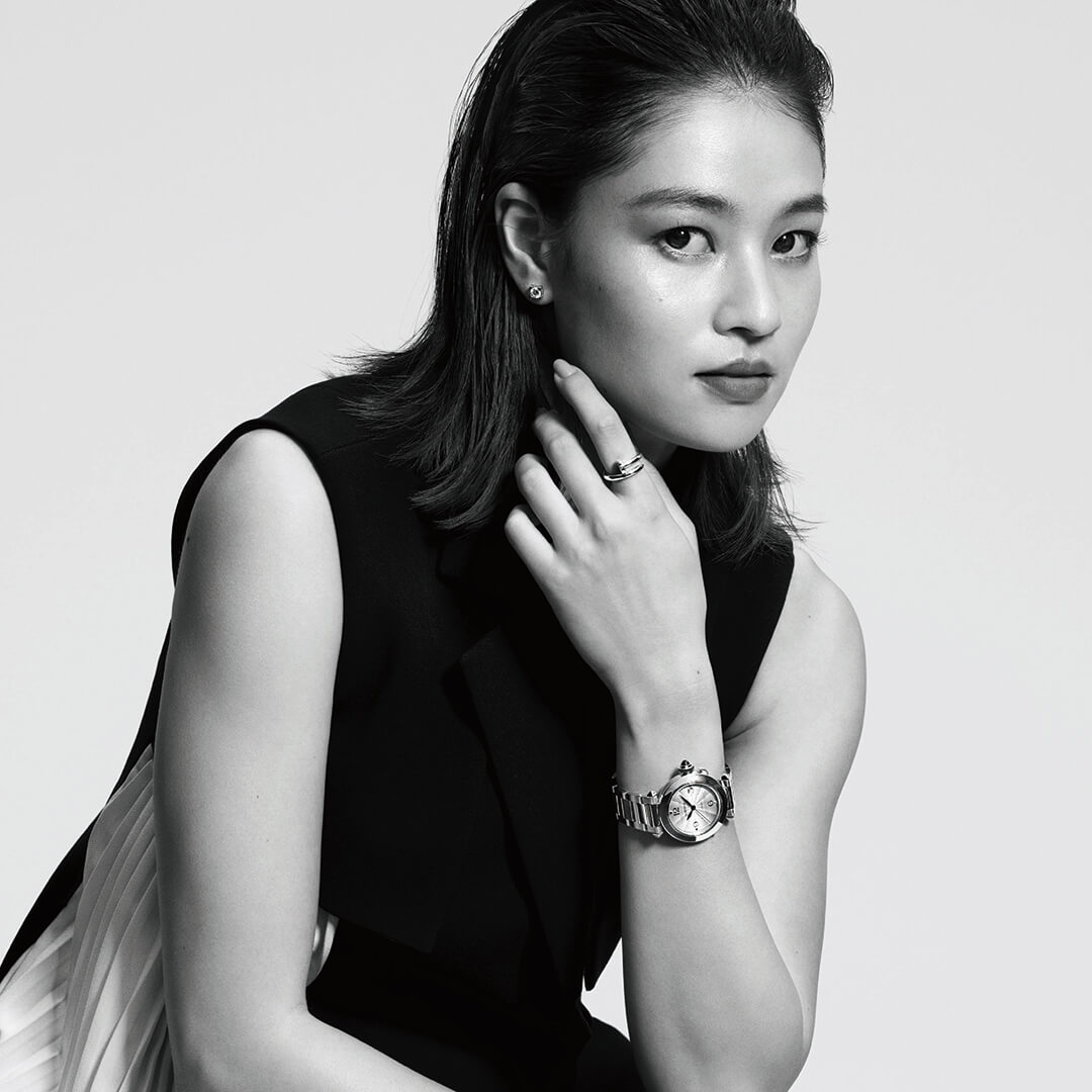 才藤歩夢（女子のフェンシング兼近代五輪選手）©Cartier