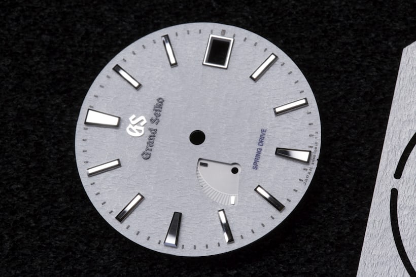 completed Spring Drive Snowflake dial