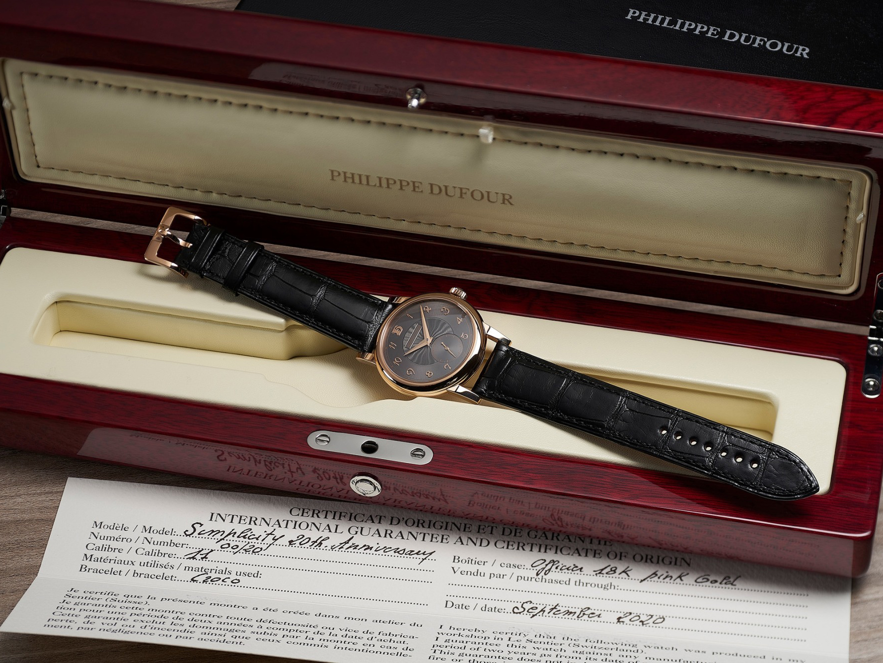 フィリップ デュフォー シンプリシティがフィリップス オークションにて約1億5630万円で落札 Hodinkee Japan ホディンキー 日本版