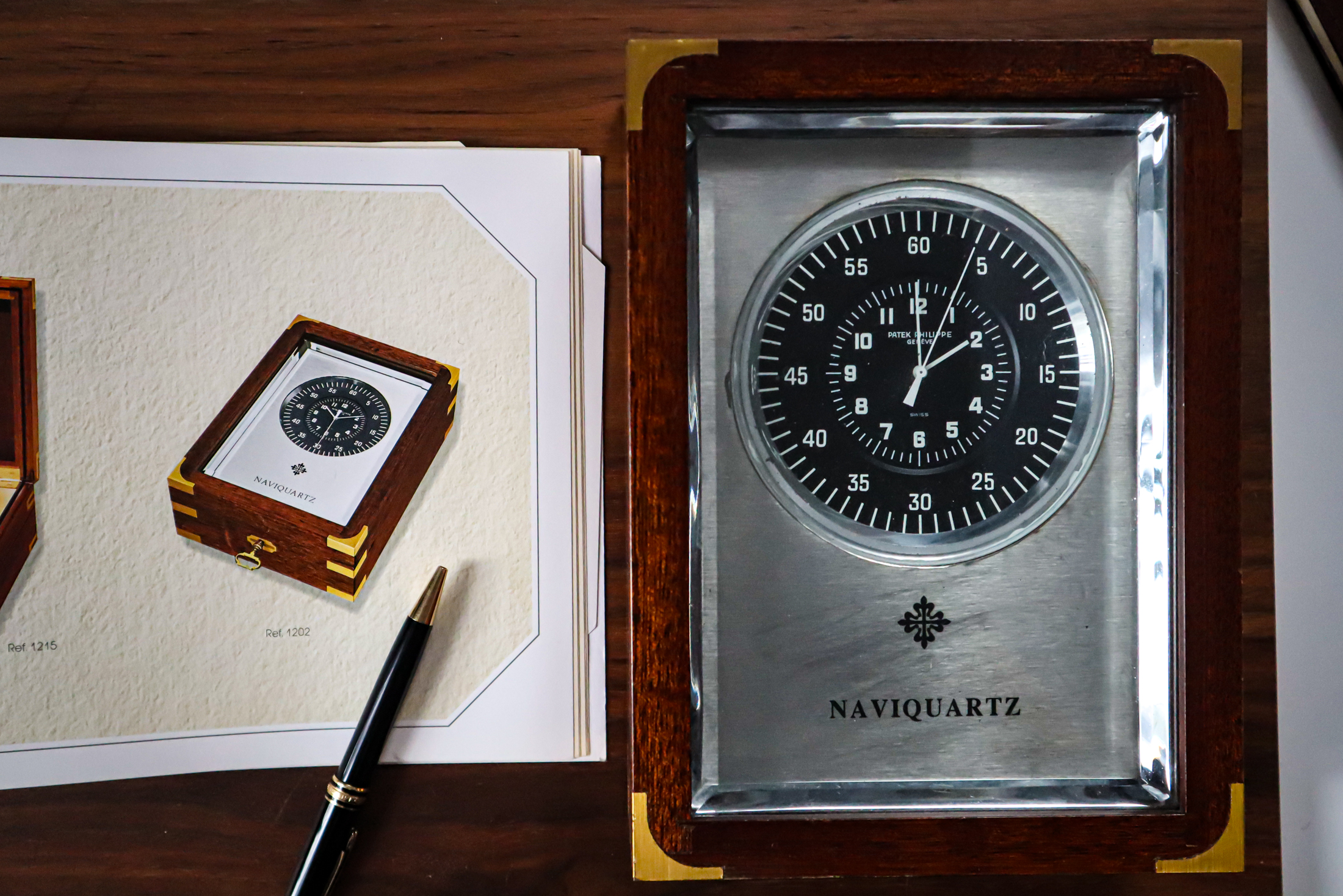 Just Because: パテック フィリップの置時計、ナビクォーツについて