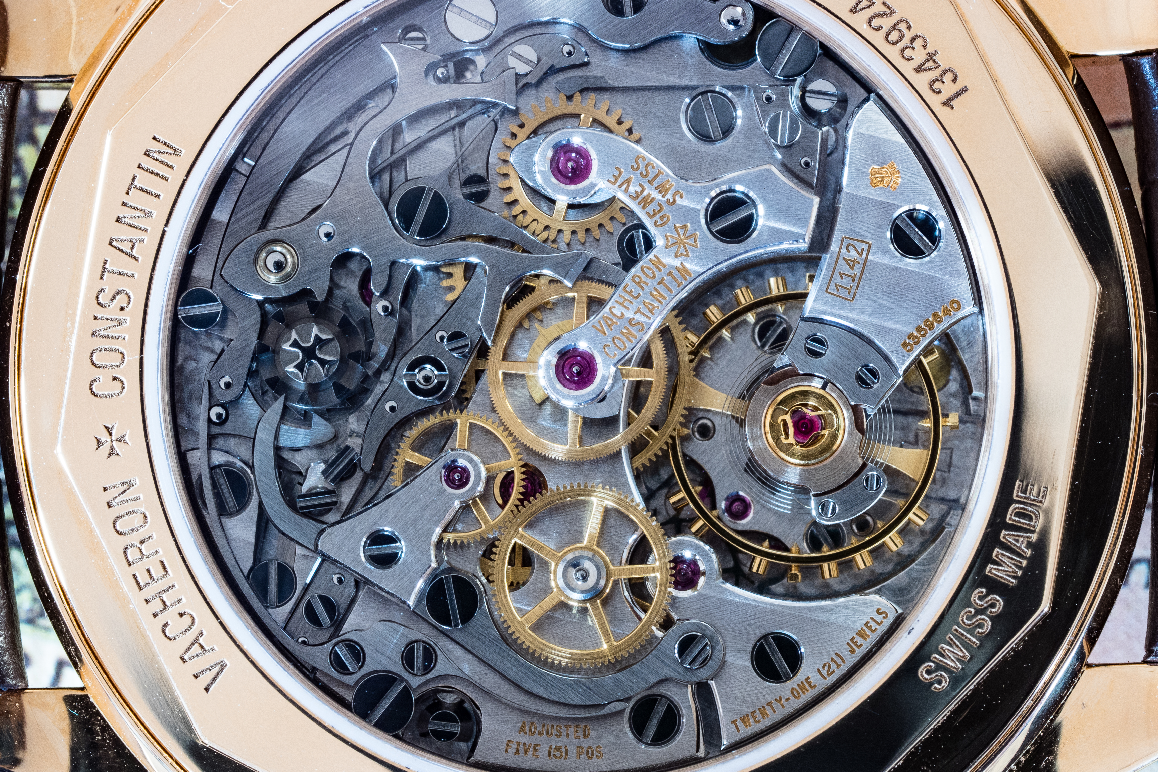 Vacheron Constantin caliber 1142 running