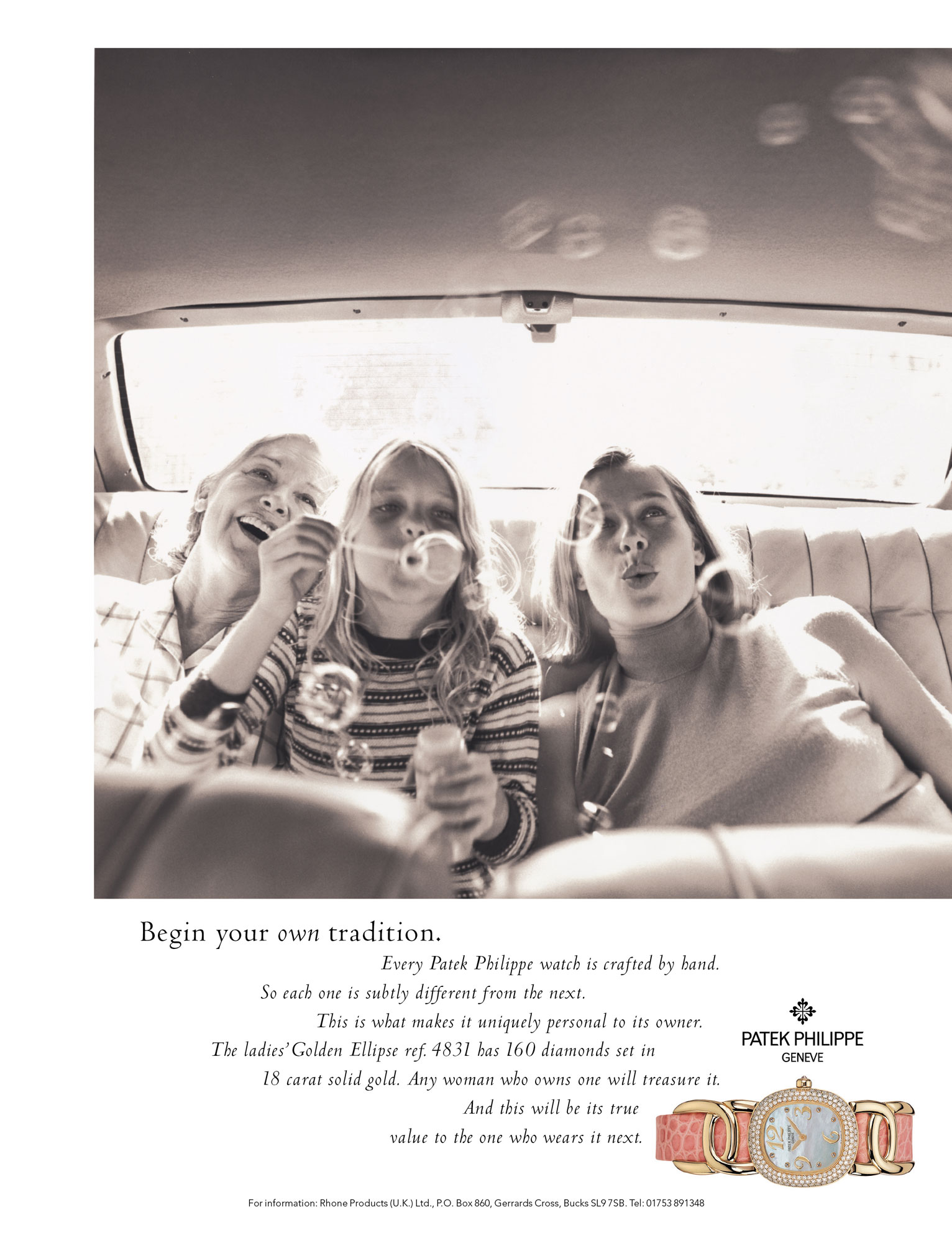 generations advertisement patek philippe