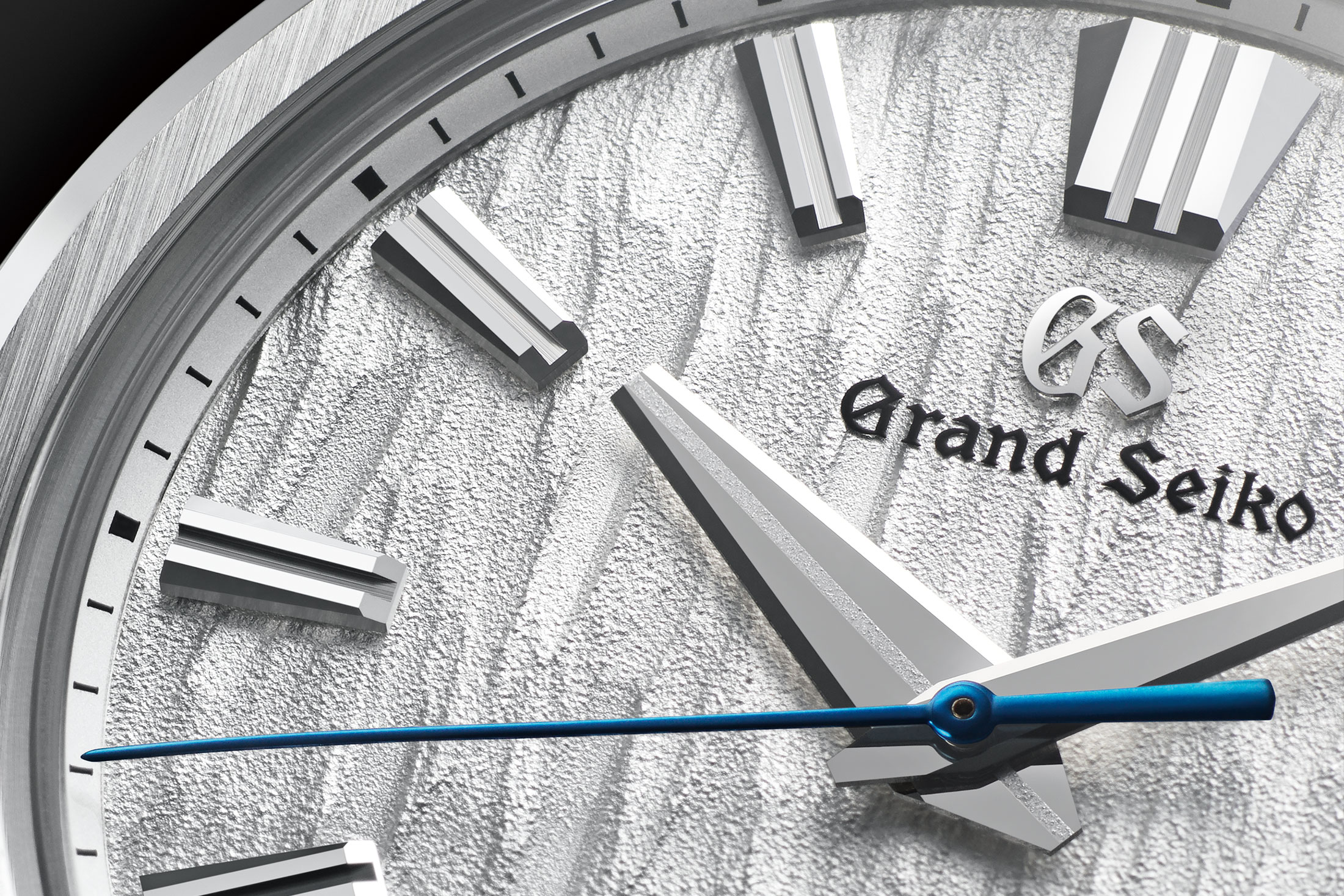 グランドセイコー SLGH005の文字盤クローズアップ 12時位置