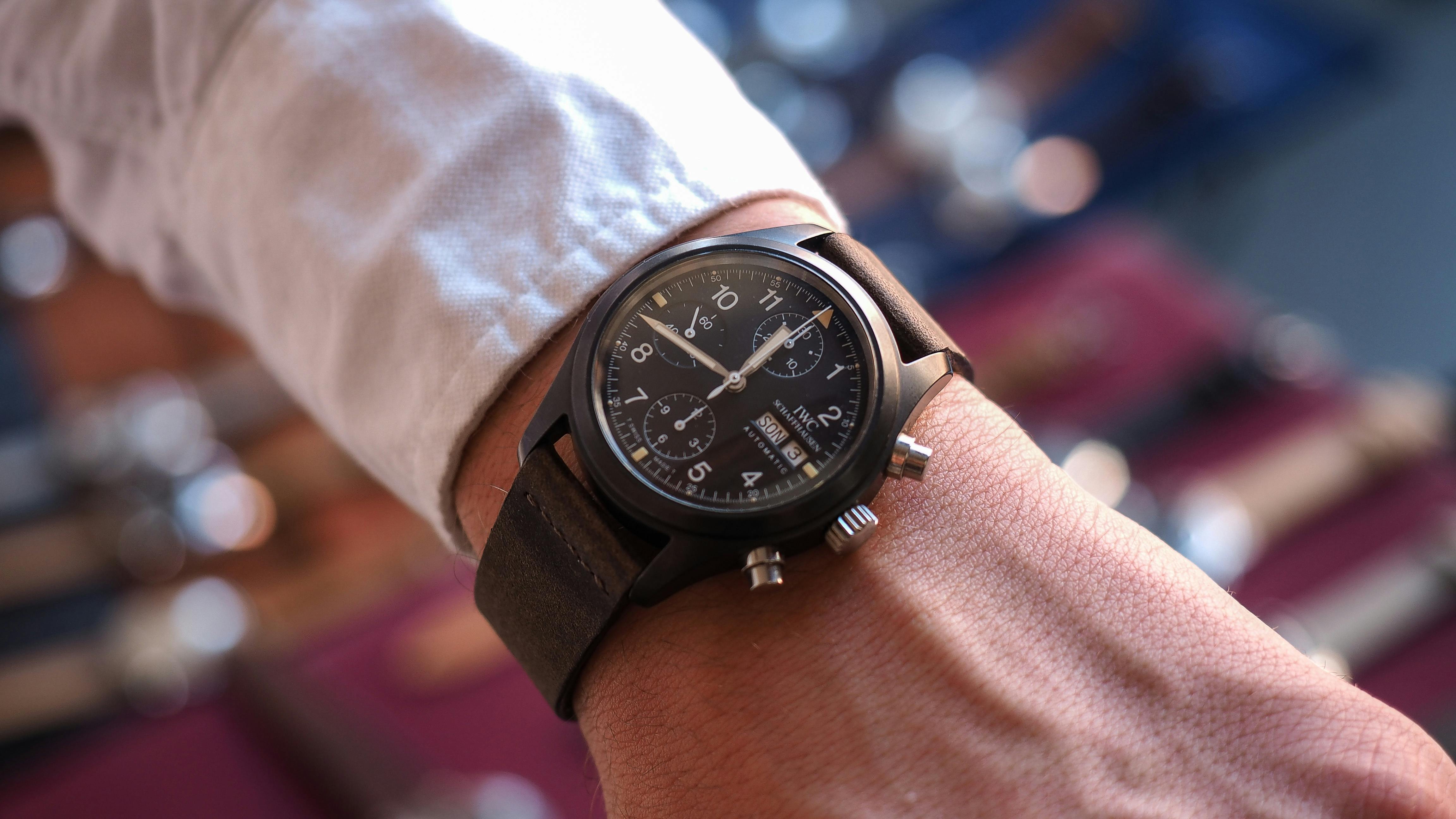 Historical Perspectives: IWC フリーガークロノグラフ・ケラミック 