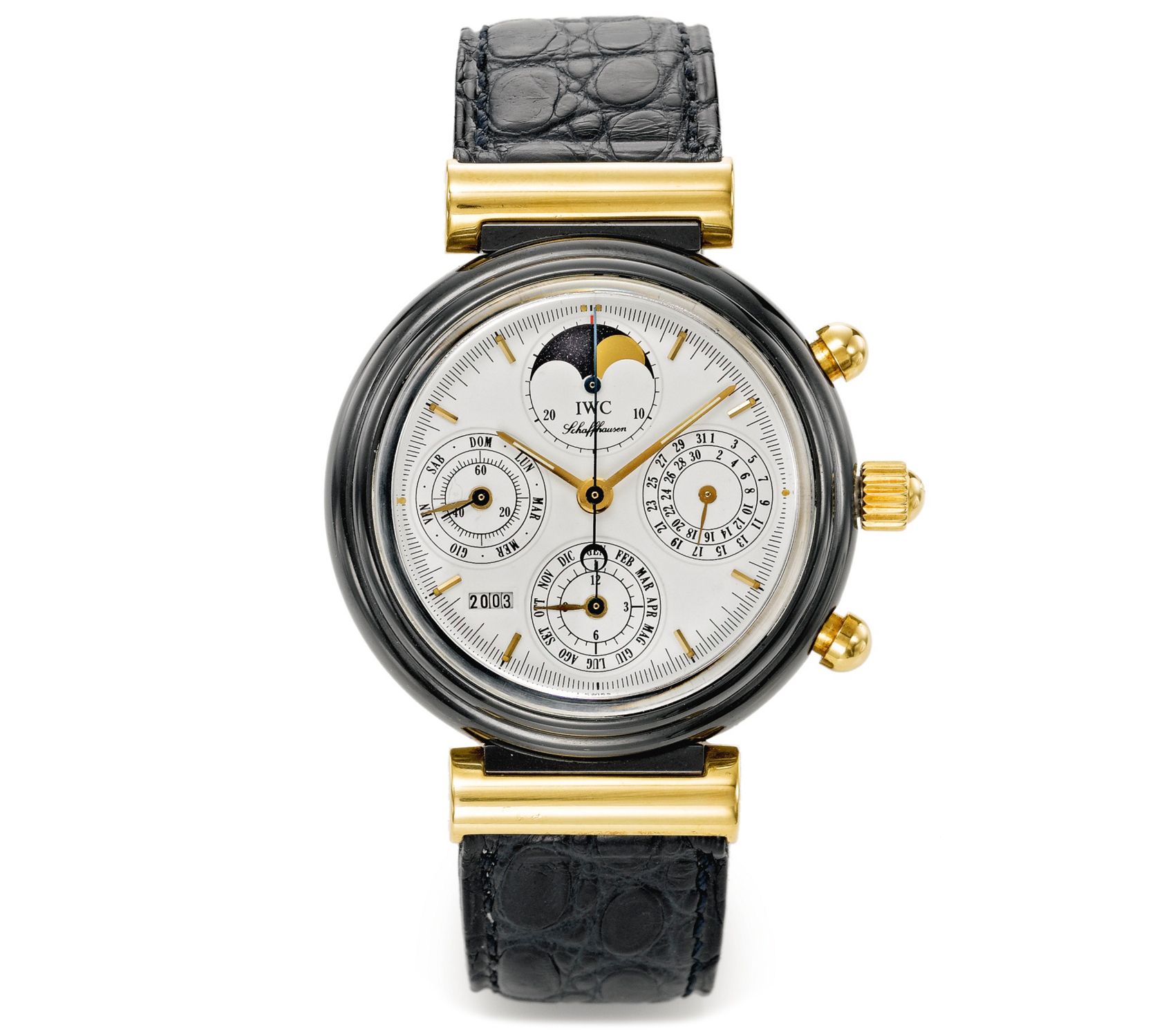 iwc da vinci ceramic perpetual calendar chronograph