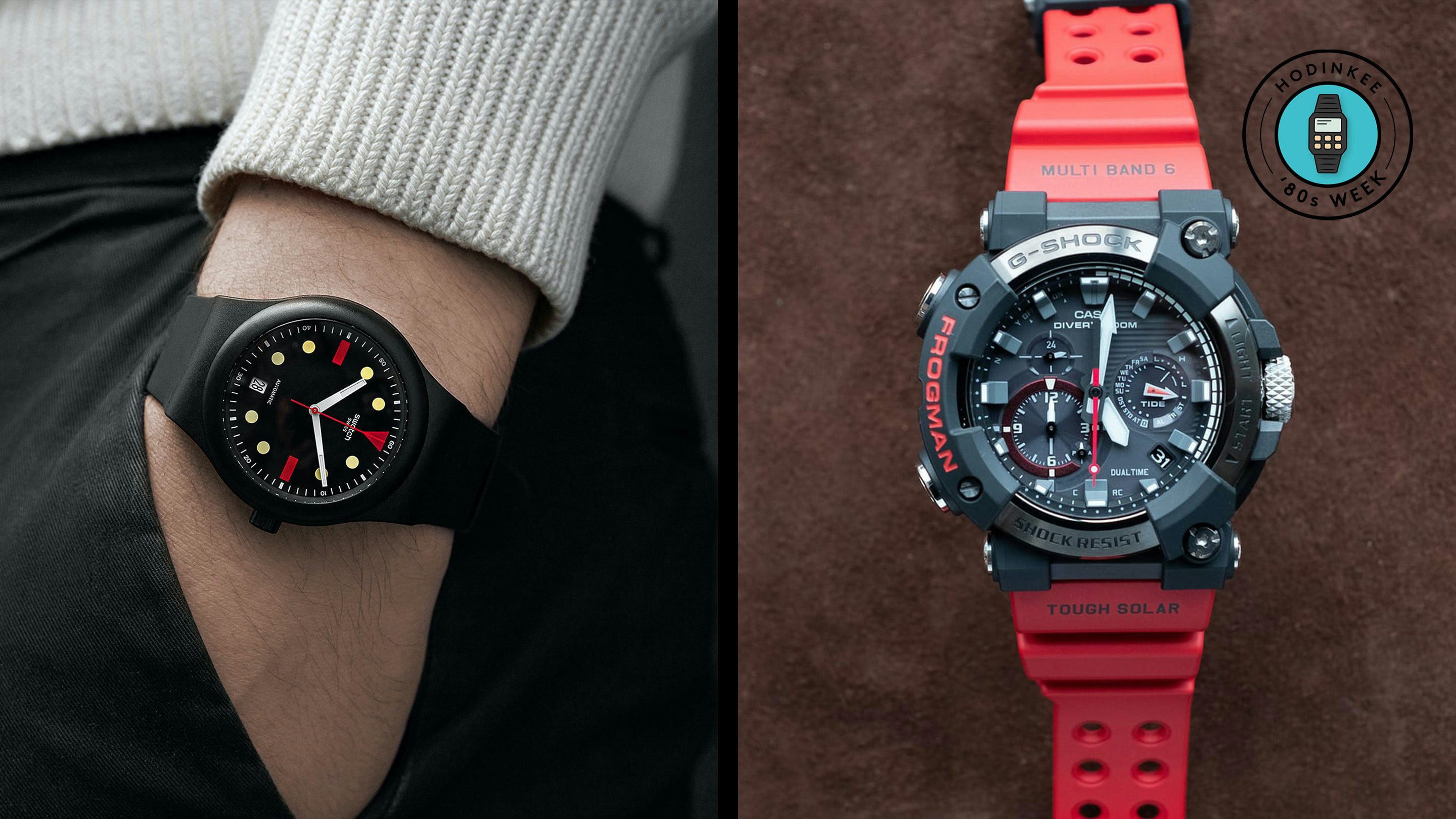 G-SHOCKとスウォッチ 80年代を代表する同い年の時計ブランド 
